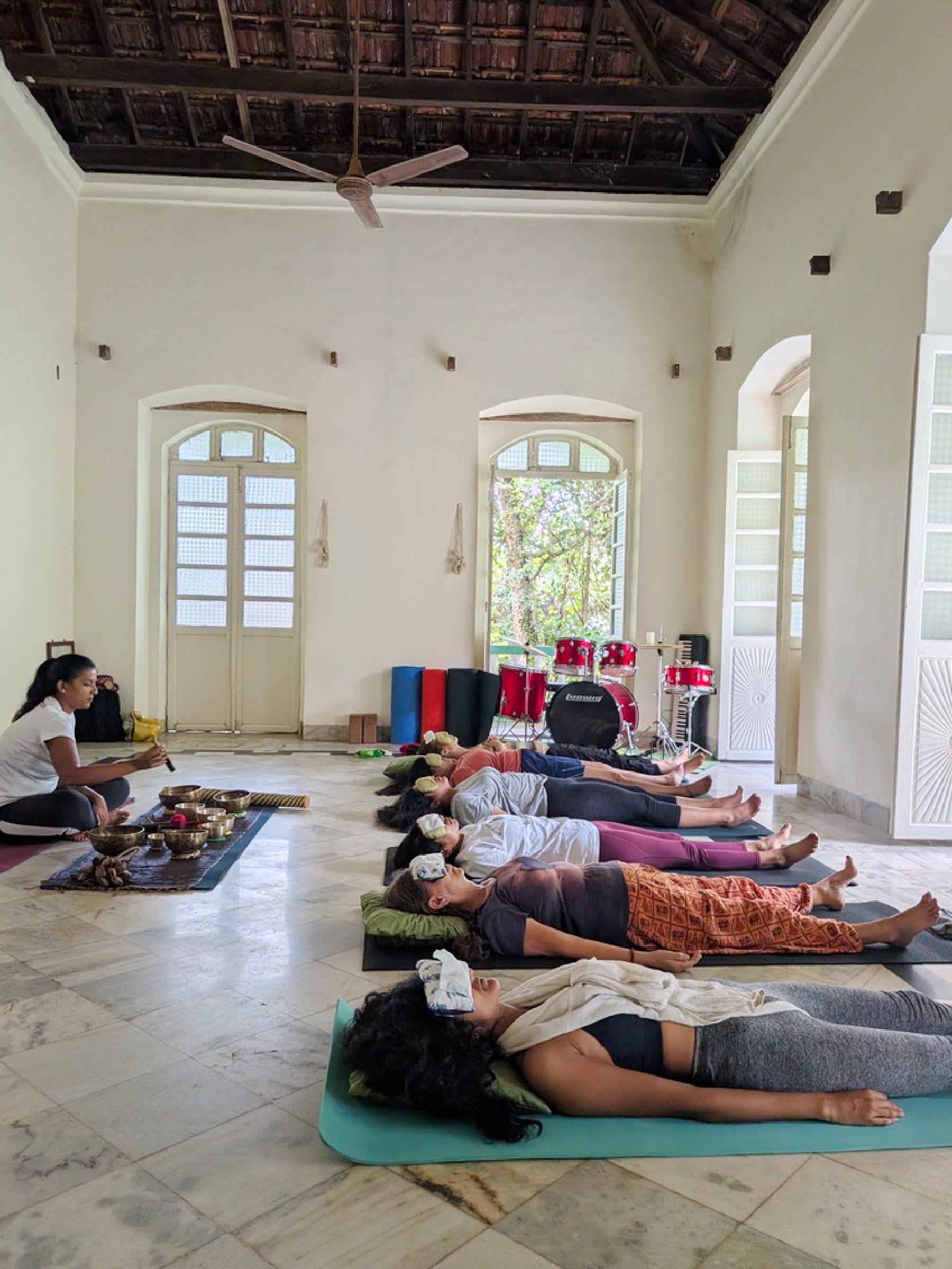  Weekly sound healing sessions with Twinkle  