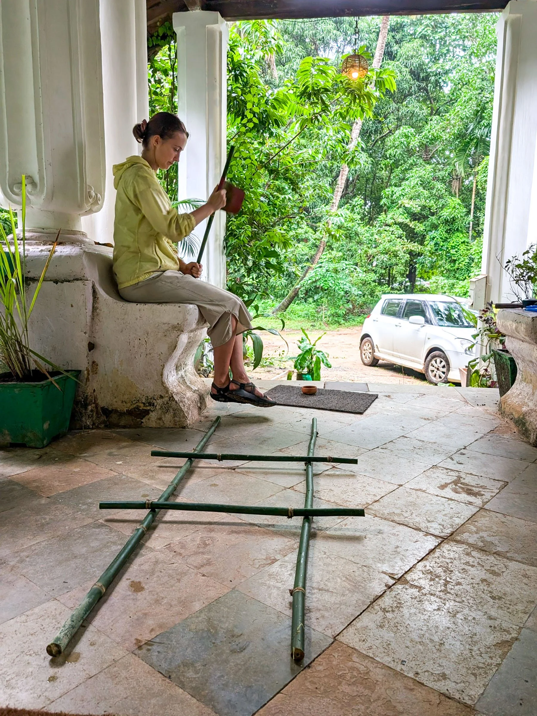  Building a ladder of sorts  
