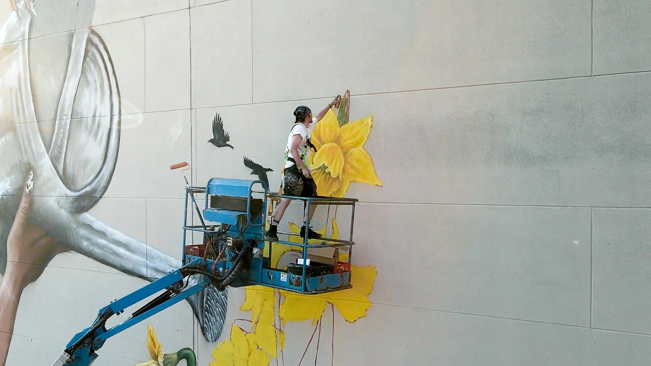 Creating an 80ft Mural
