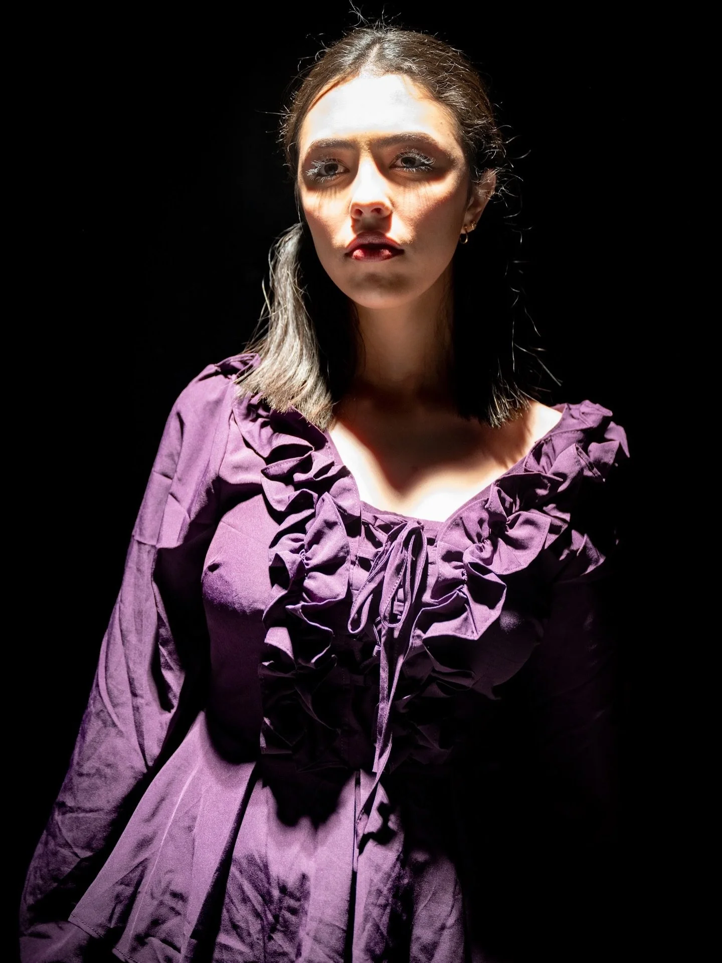 &ldquo;I don&rsquo;t need saving anymore, Francis. I can endure a hundred lifetimes in a cell if I must.&rdquo; -ROKSANA

Our amazing @danyamarievm as Roksana.
📸: @kushagra.jain 

#magnialma #inhisownshadow #actor #theater #stageplay