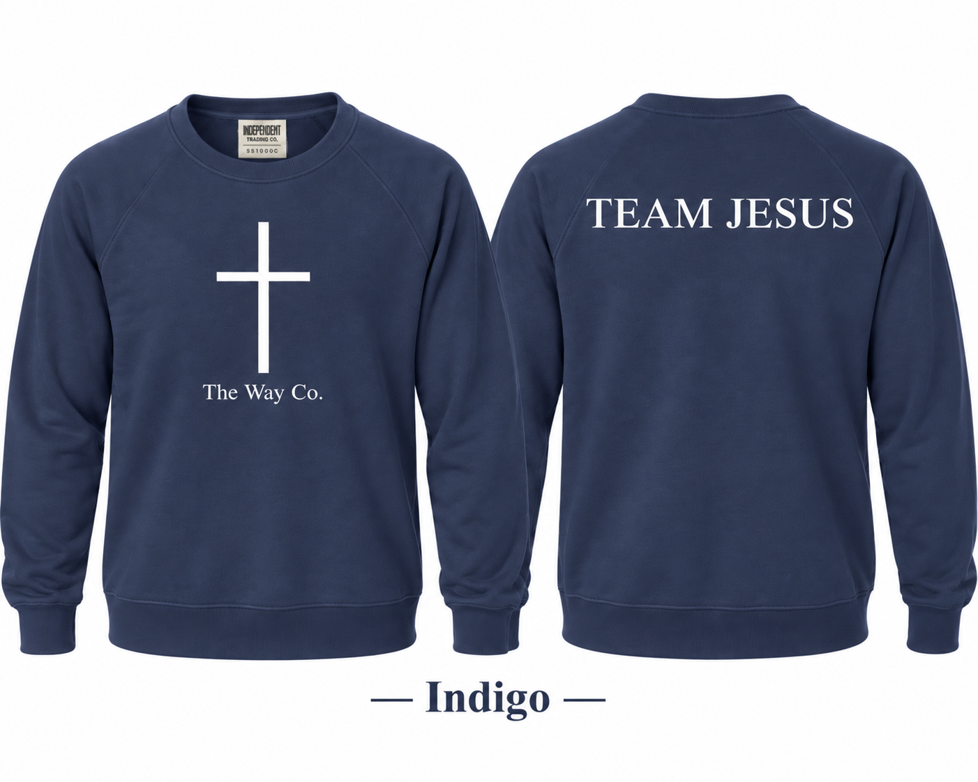 Team Jesus Crewneck Indigo.png