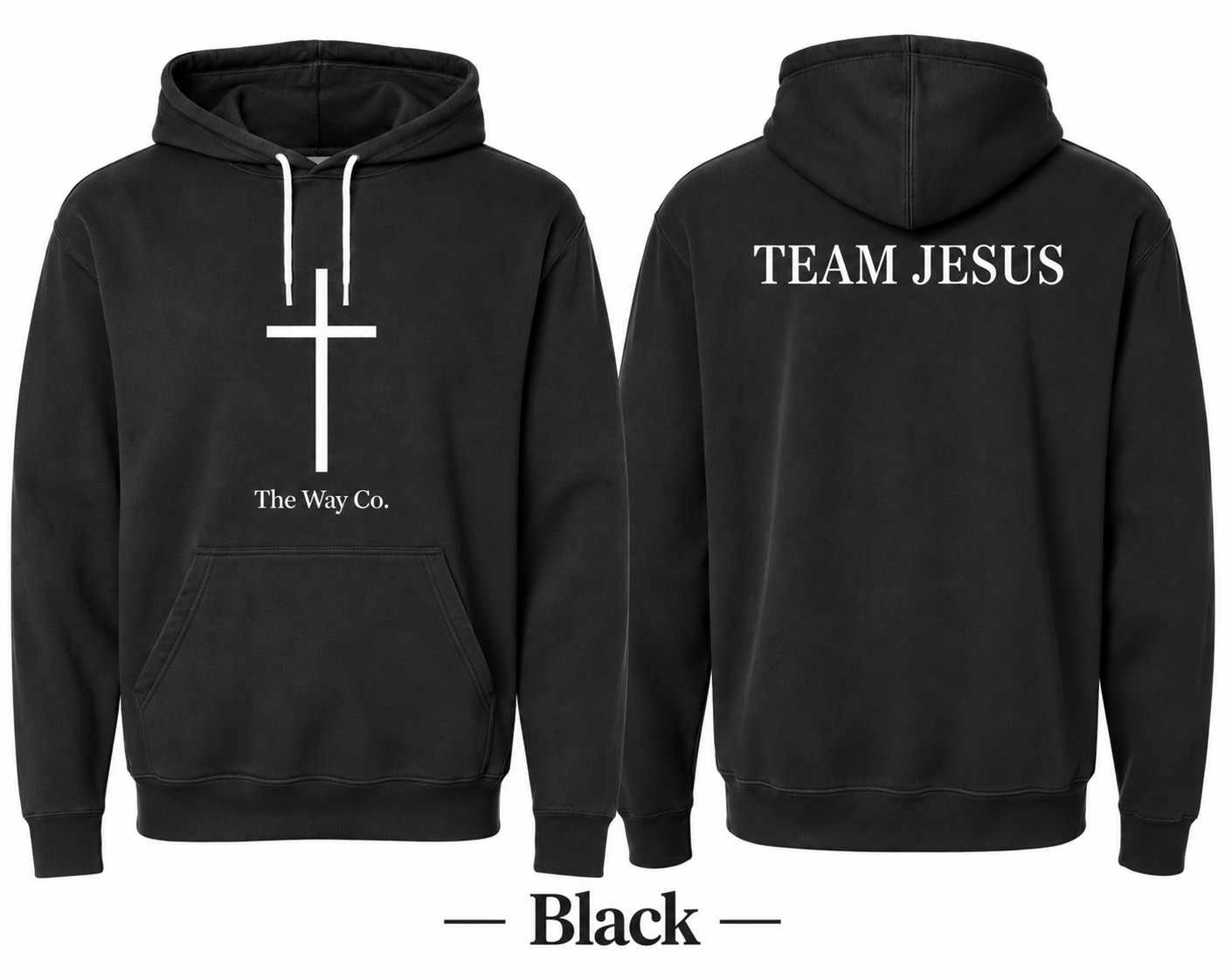Team Jesus Hoodie Black.png