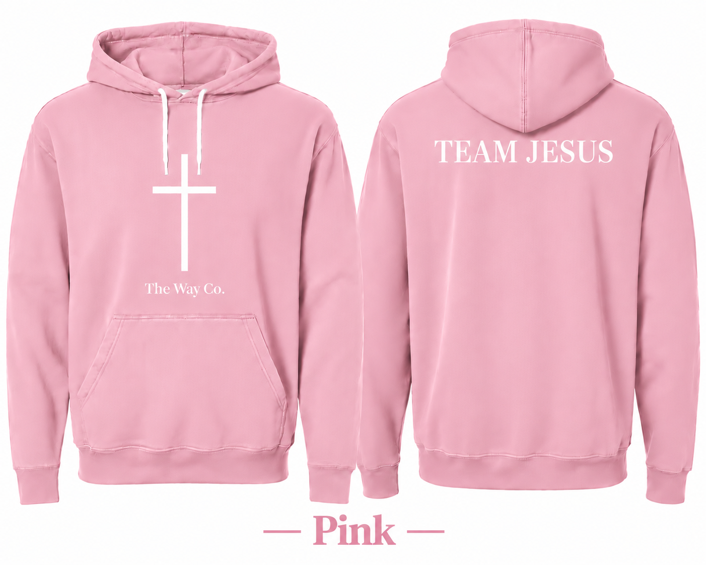 Team Jesus Hoodie Pink.png