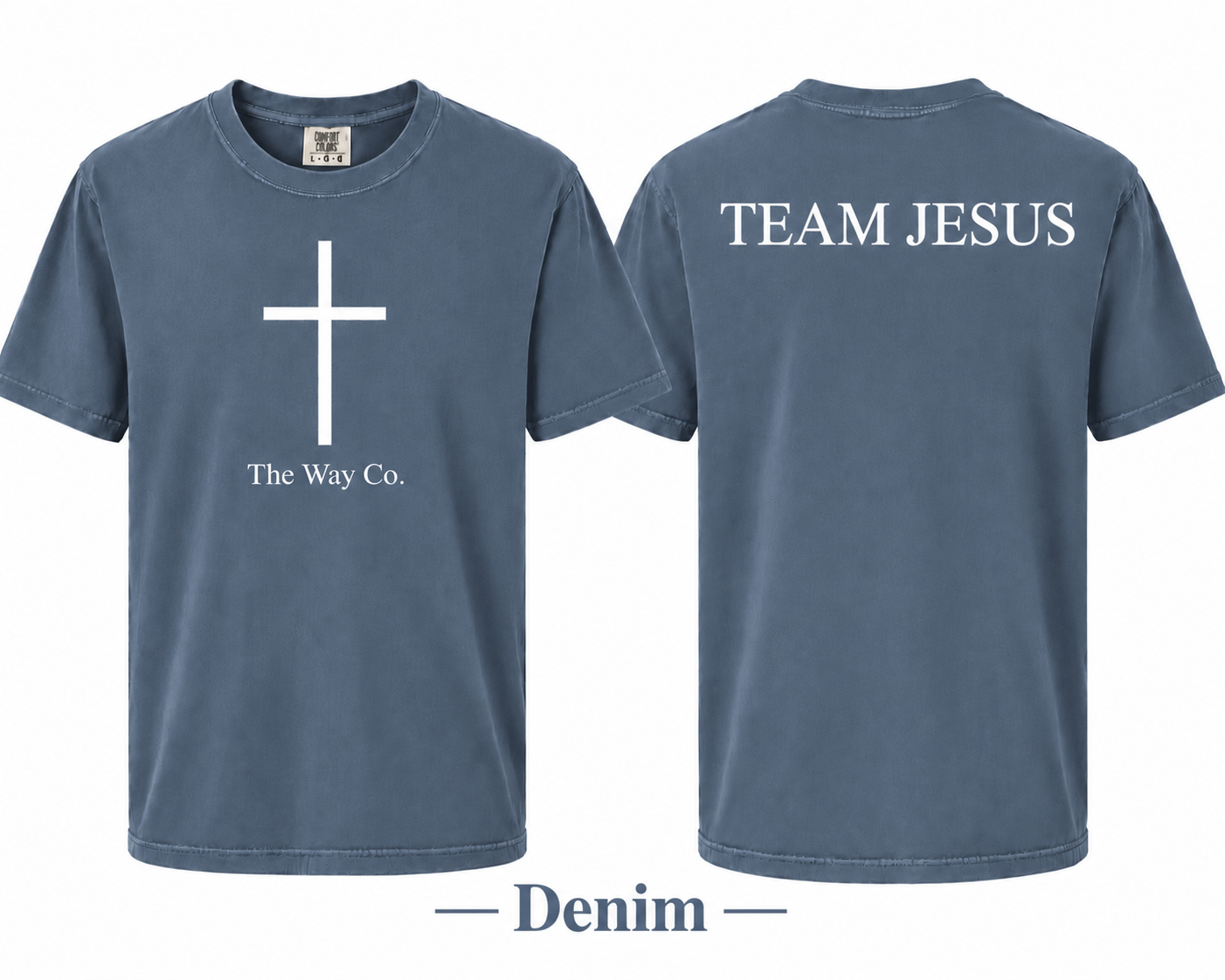 Team Jesus Tee Denim.png