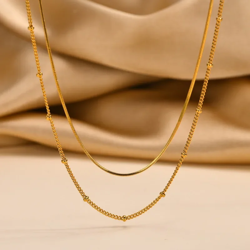 PVD-Coated-Real-Gold-Plated-Solid-Color-201-Stainless-Steel-IG-Style-Simple-Style-Waterproof-Non-Tarnish-201-Stainless-Steel-Double-Layer-Necklaces-4.webp