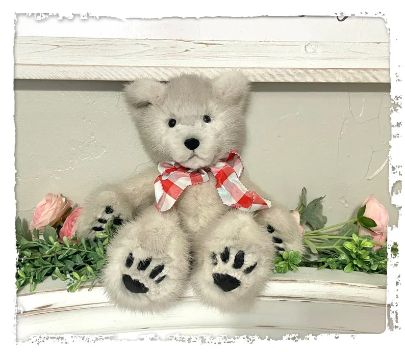 Pearlmere ~ Gentlewoods Vintage Mink Heirloom Artist Bear