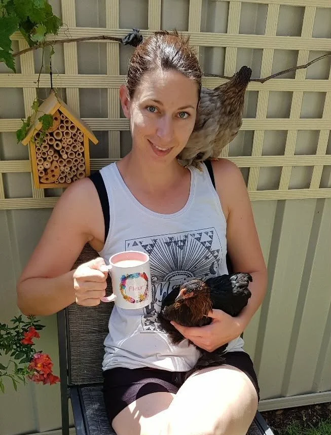 Me having a cuppa with the girls.jpg