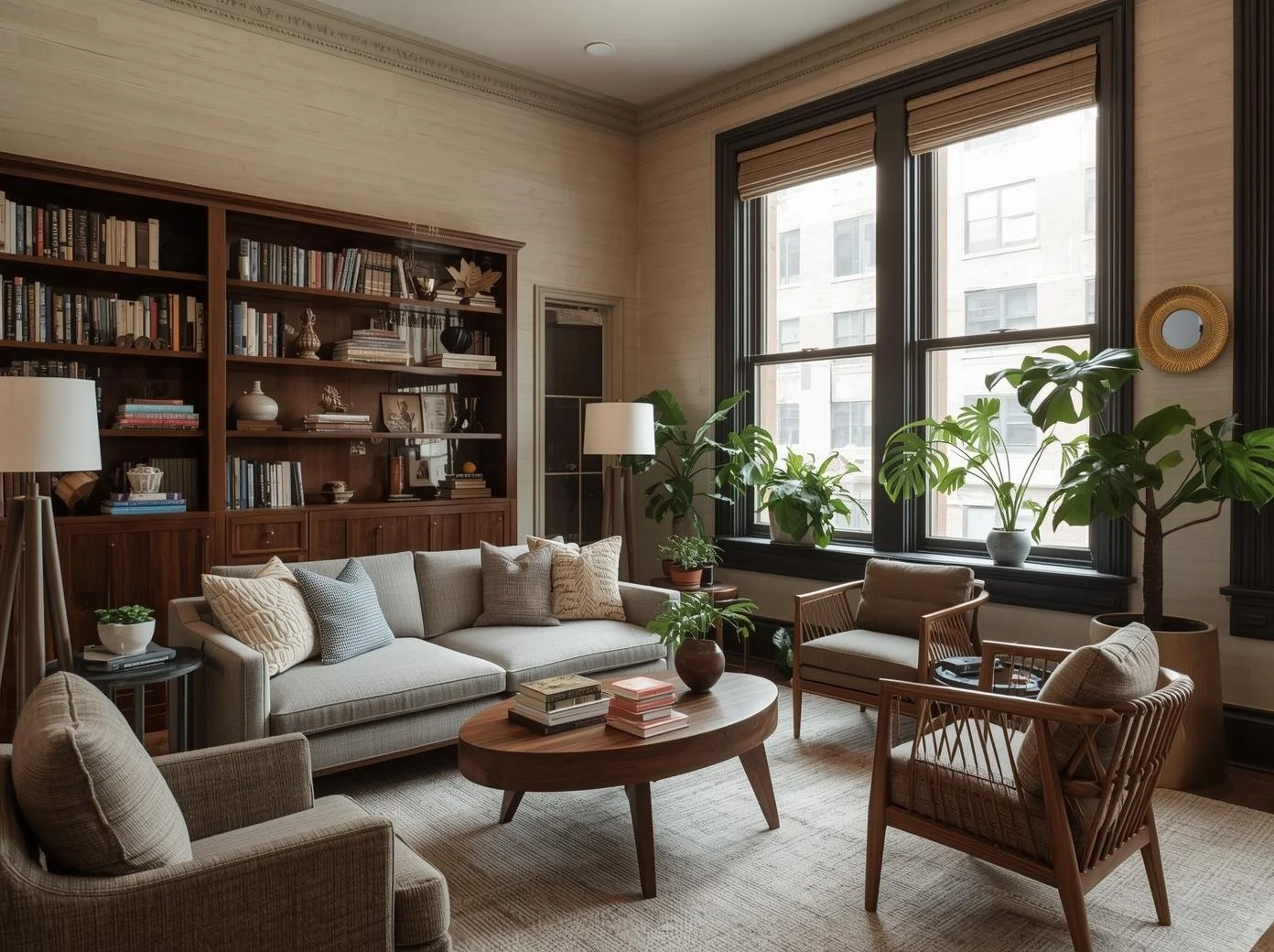cozy Chicago therapy office for depression treatment