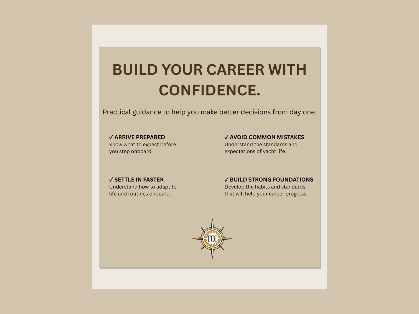 The Crew CAP Foundations Guide Stewardess Handbook grow with confidence