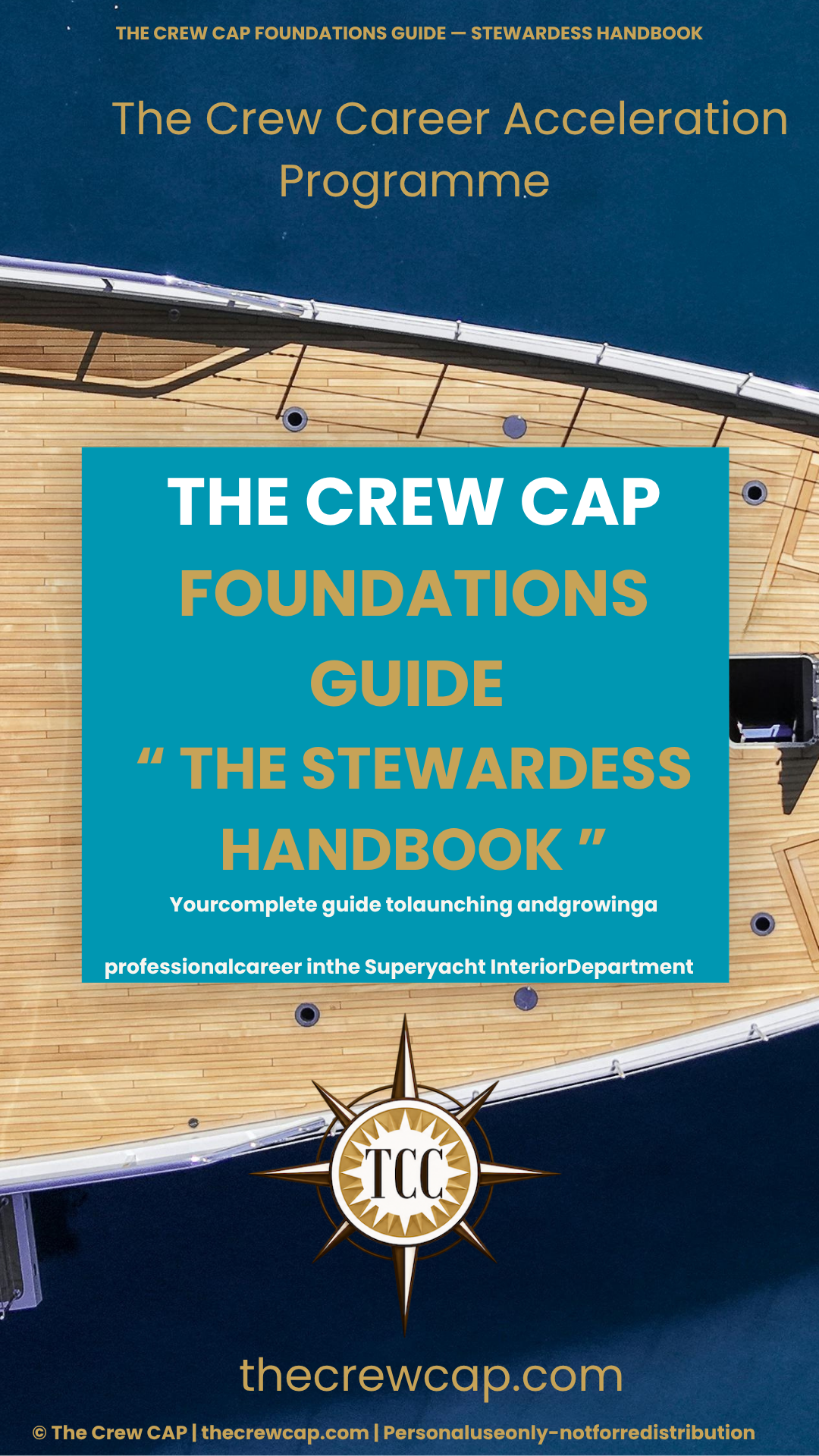 Stewardess Handbook Cover page