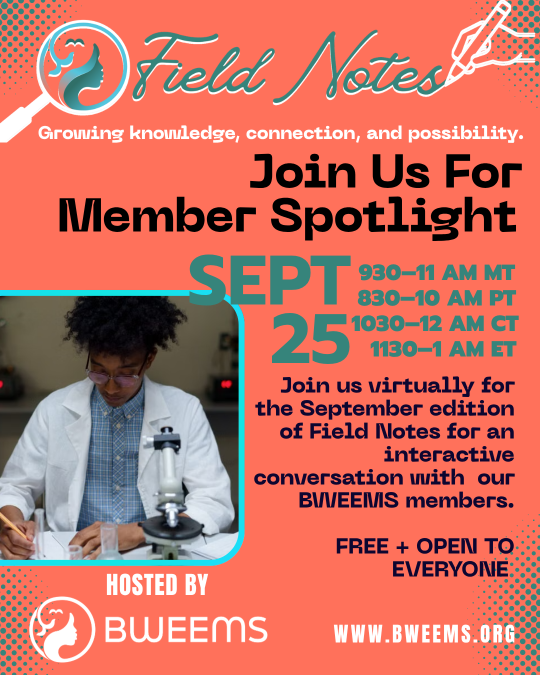 September Field Notes - Member Spotlight