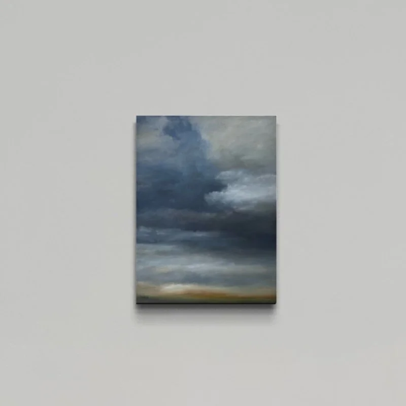 A MOMENT OF NATURAL TENSION 2026  16 X 12  oil on canvas / (unframed)