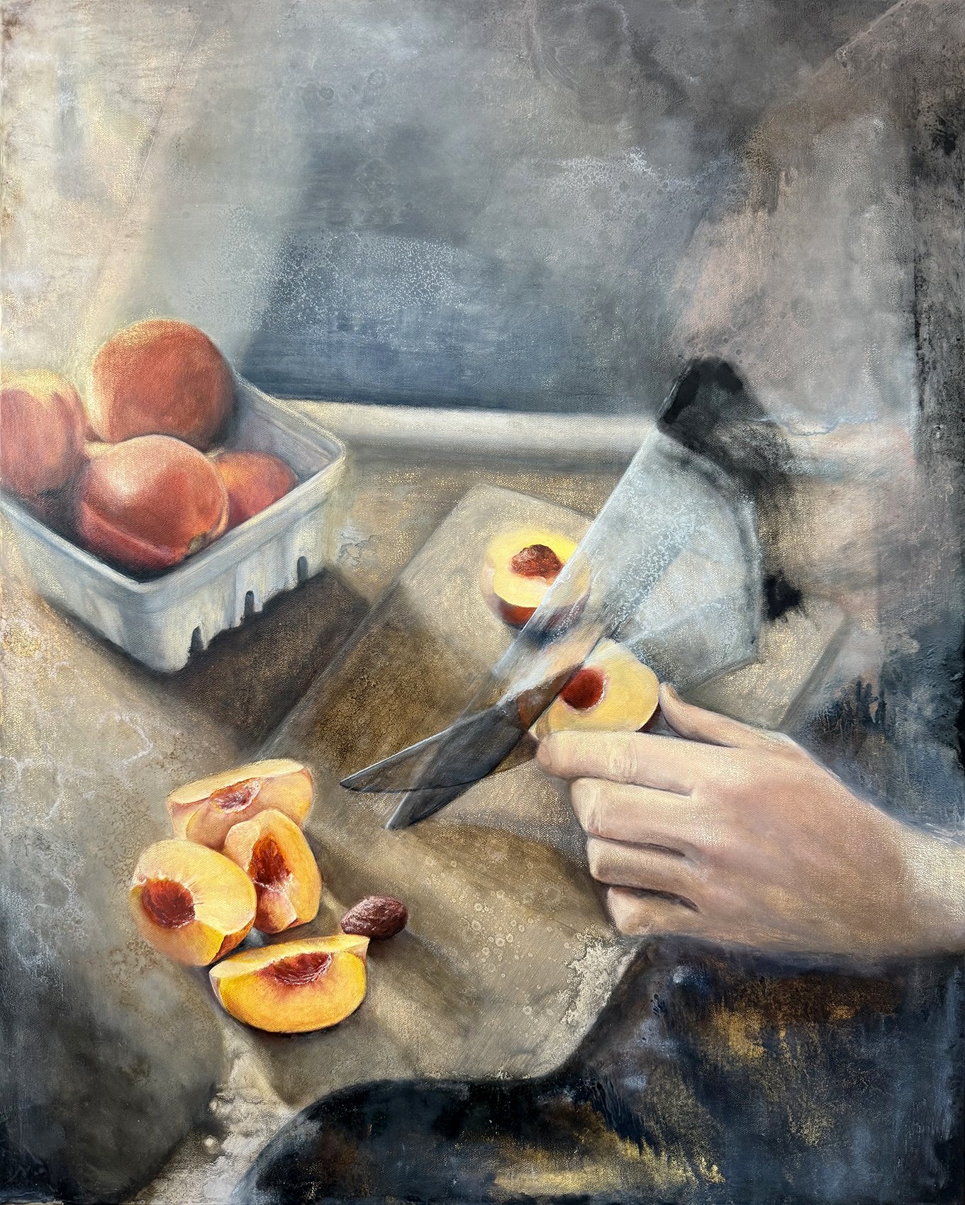 Kaitlyn Cecile Brawley, "Perihelion", 2025. Oil on canvas, 30 x 36 inches.