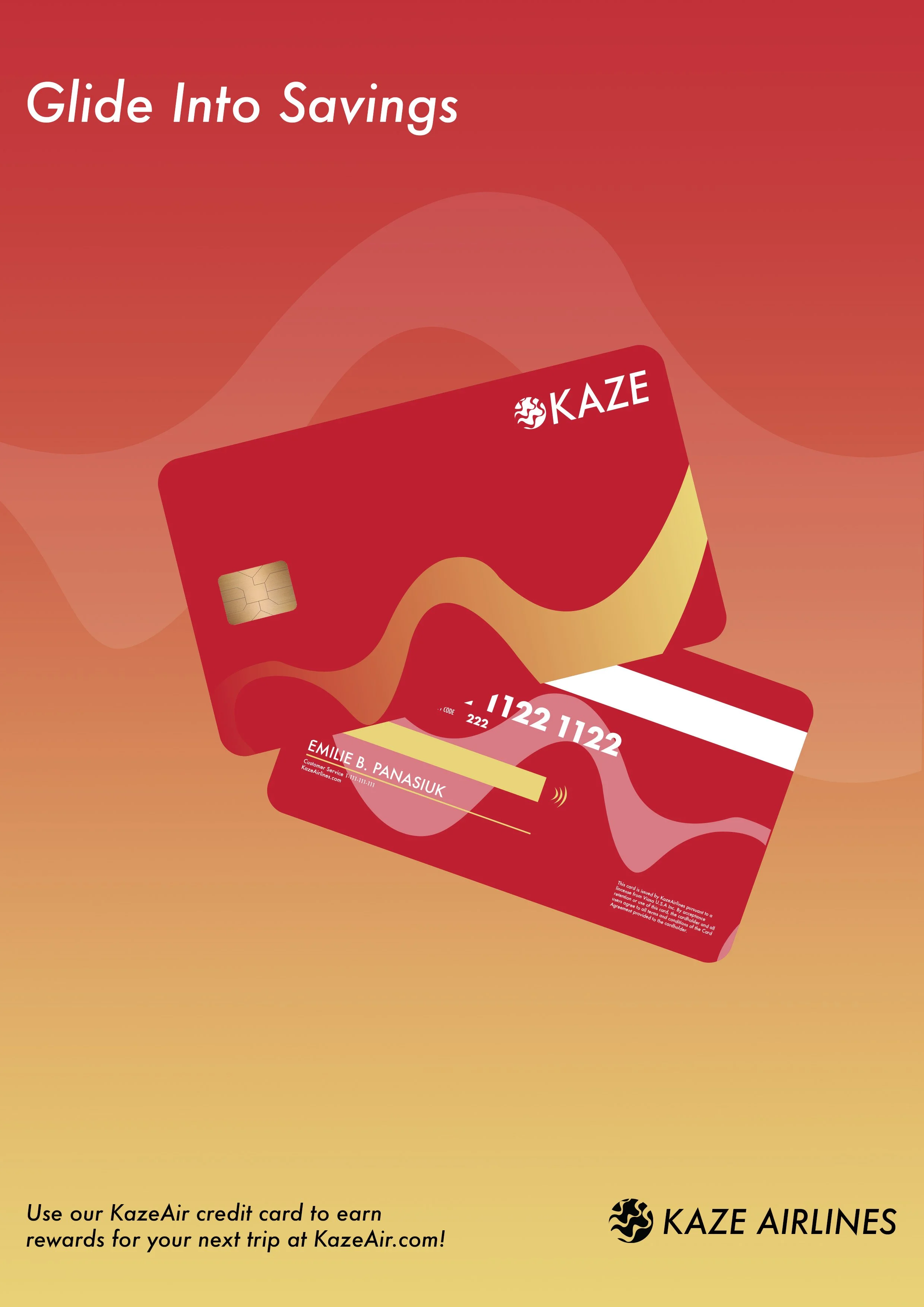 Kaze Airlines Branding