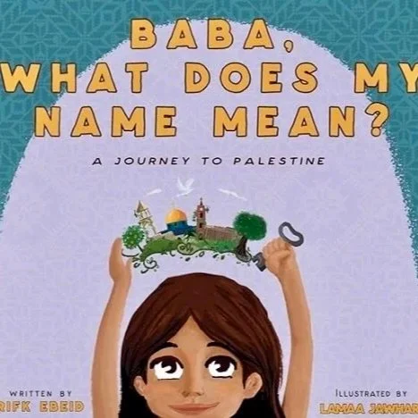 A young Palestinian-American girl asks her father about the meaning of her name and learns about her heritage, her family's roots, and what it means to carry Palestinian identity in America. Perfect for diaspora families.