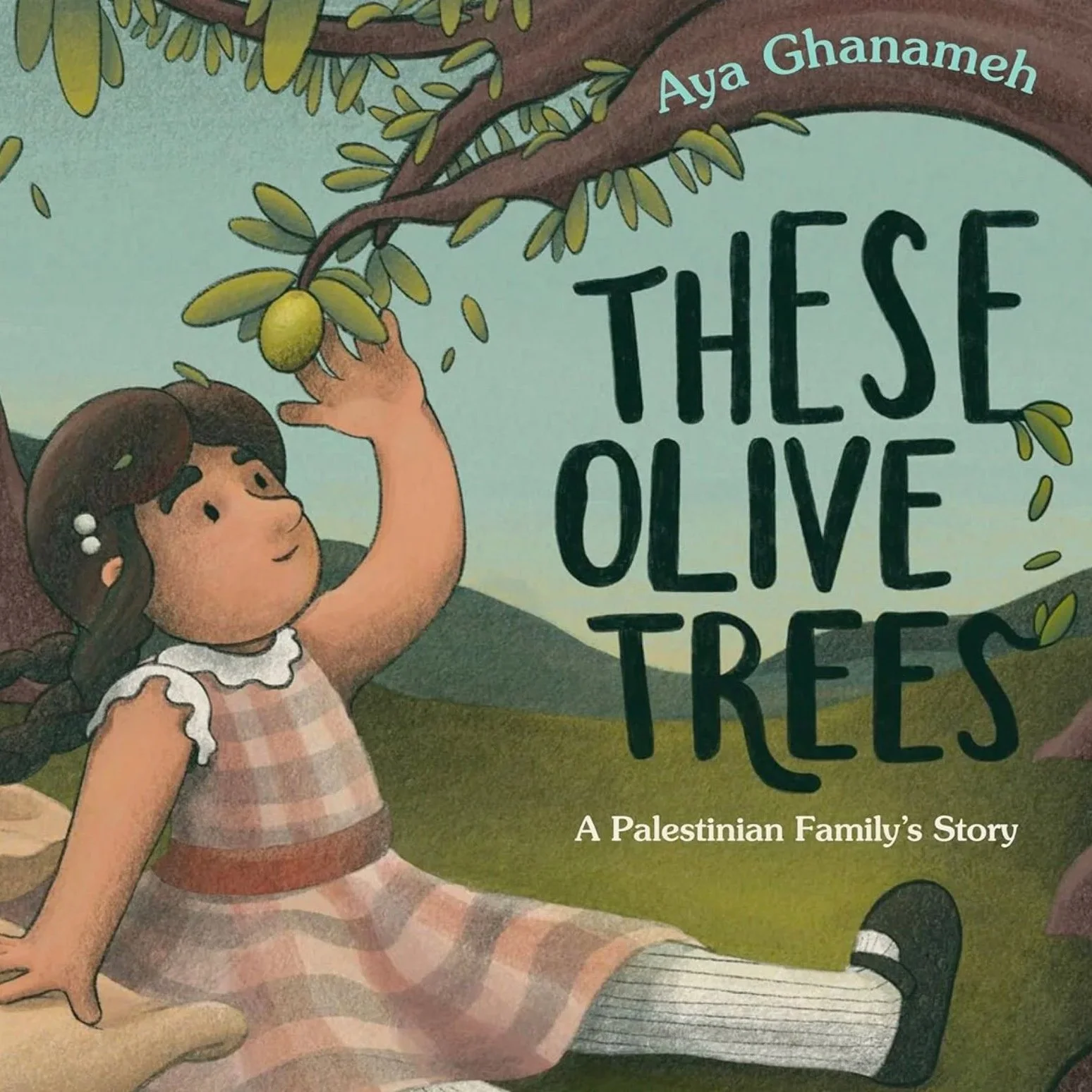 Debut author-illustrator Aya Ghanameh boldly paints a tale of bitterness, hope, and the power of believing in a free and thriving future