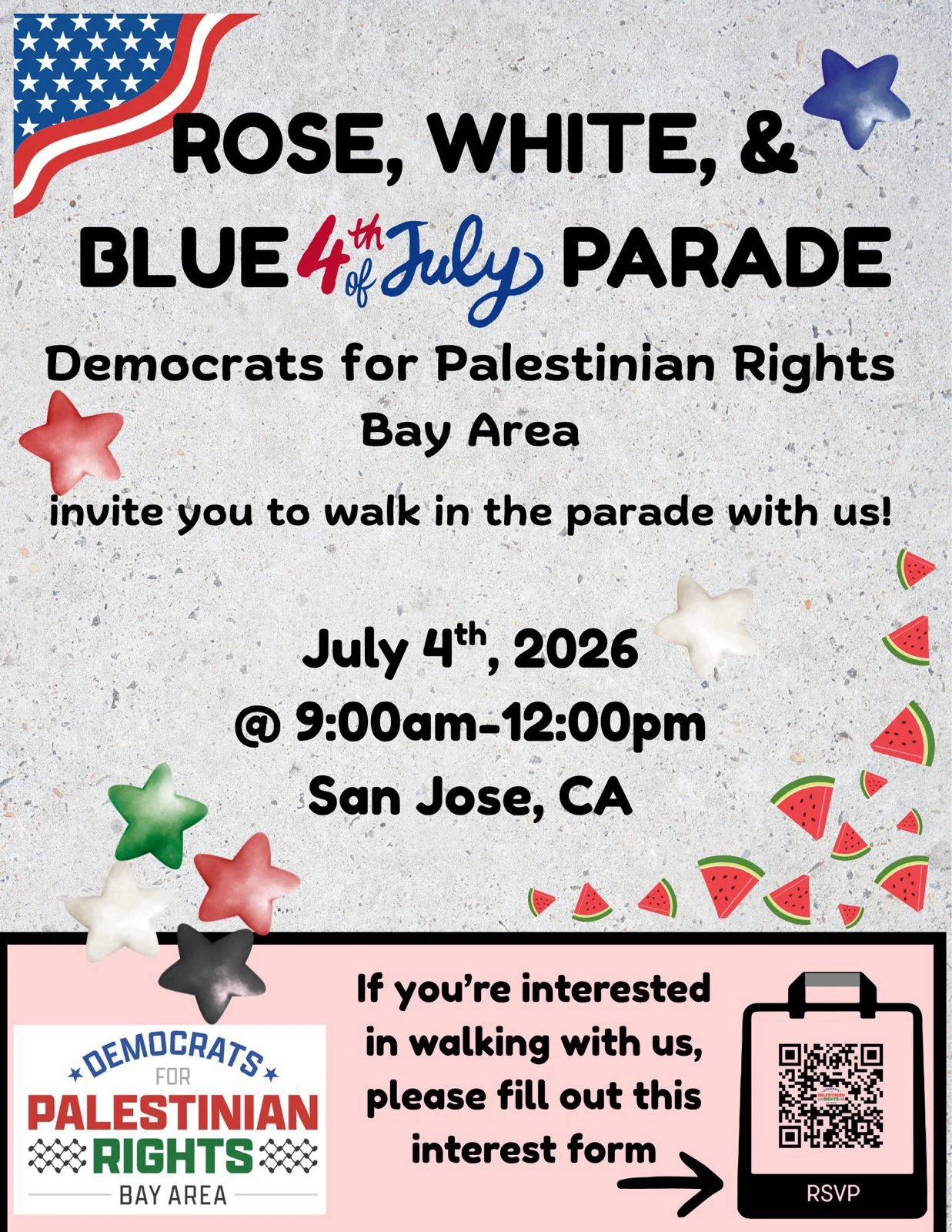 July 4th Red, White and Blue Parade