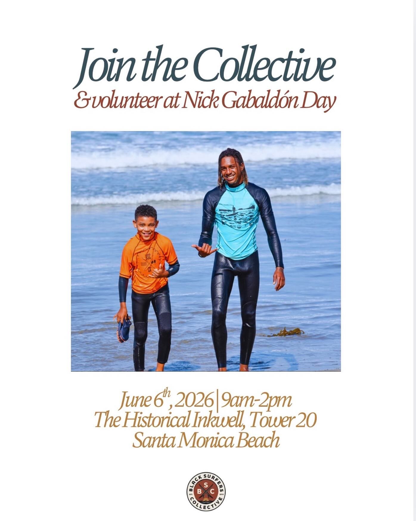 Want to get involved with BSC? We&rsquo;re just a few weeks away from our first event of the season&mdash;and we&rsquo;d love for you to join us! 

We have volunteer opportunities on June 6, 2026 at The Inkwell, Tower 20, Santa Monica Beach as we gat