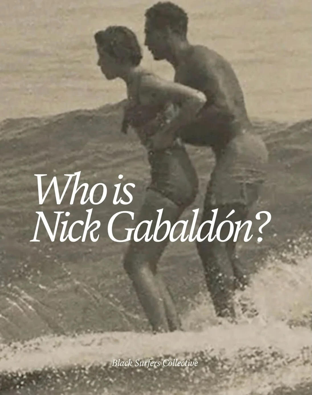 We are, because he was. 💙

Join us next weekend on June 6, from 9 AM&ndash;2 PM, at Tower 20/The Inkwell on Santa Monica Beach as we celebrate his life, his impact, and the communities still carrying his legacy forward.

#BlackSurfersCollective #Div