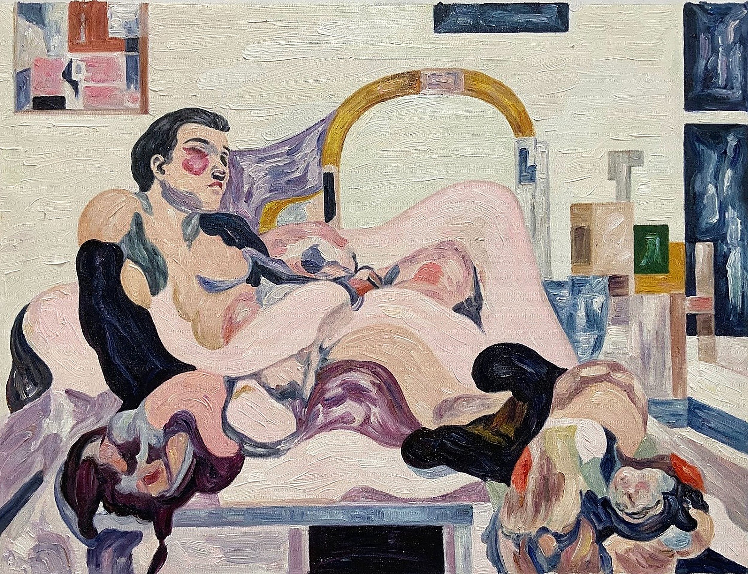 Untitled (sleeping)
Oil on Canvas
30 x 40 in. (75 x 100 cm)
2026