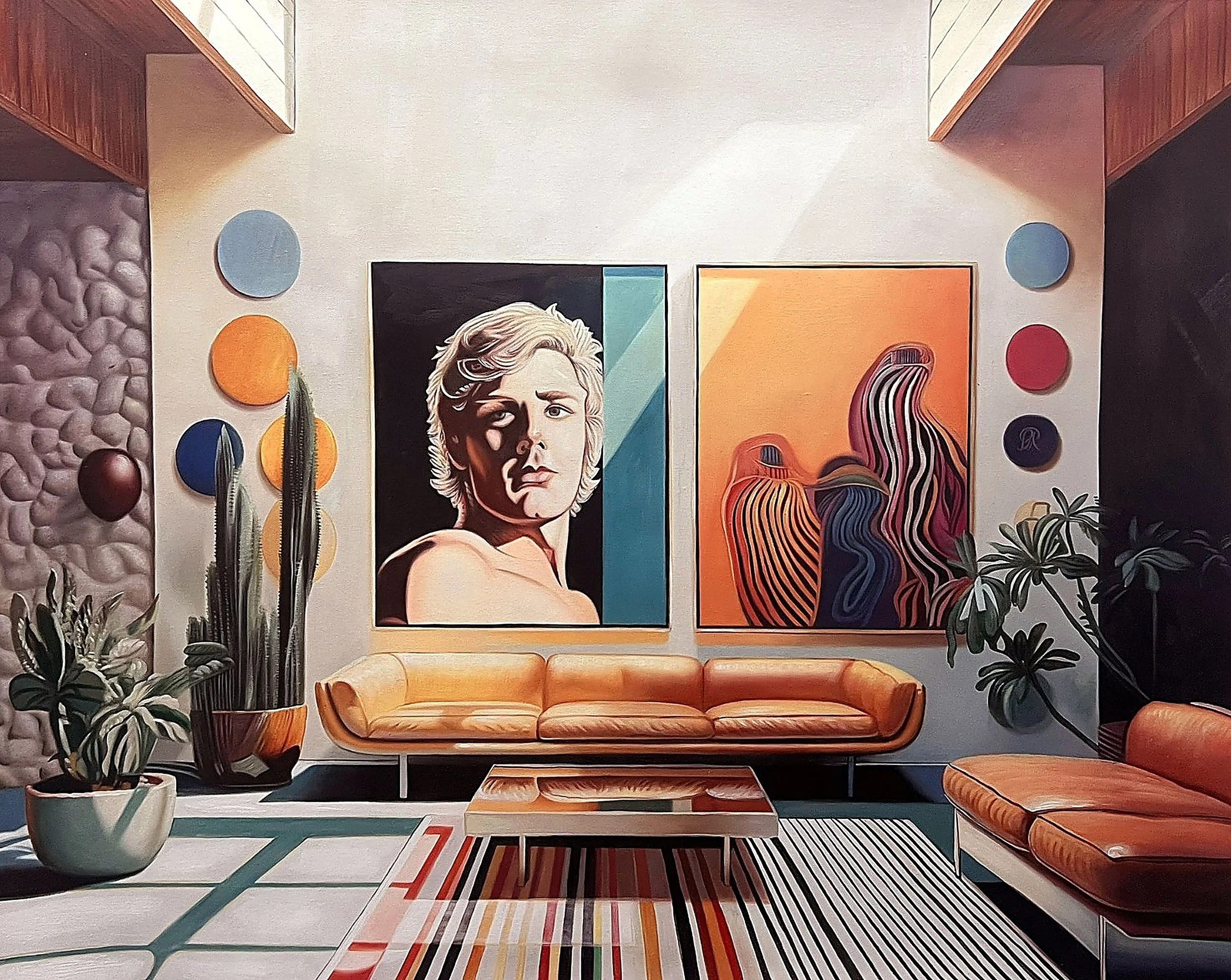 Axel’s House
Oil on Canvas
40 x 32 in. (100 x 80 cm)
2023