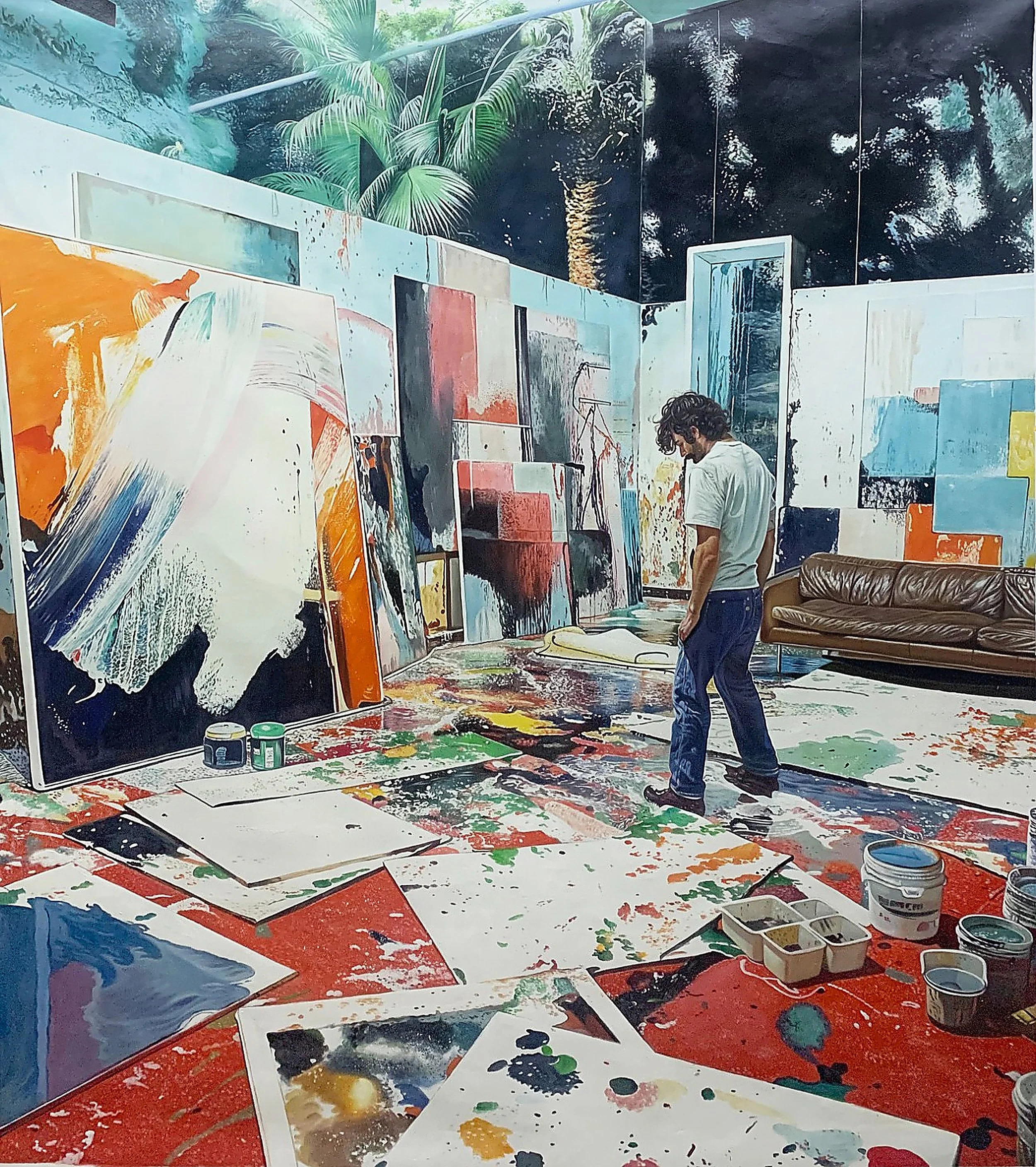 Levi
Oil on Canvas
71 x 63 in. (180 x 160 cm)
2024
