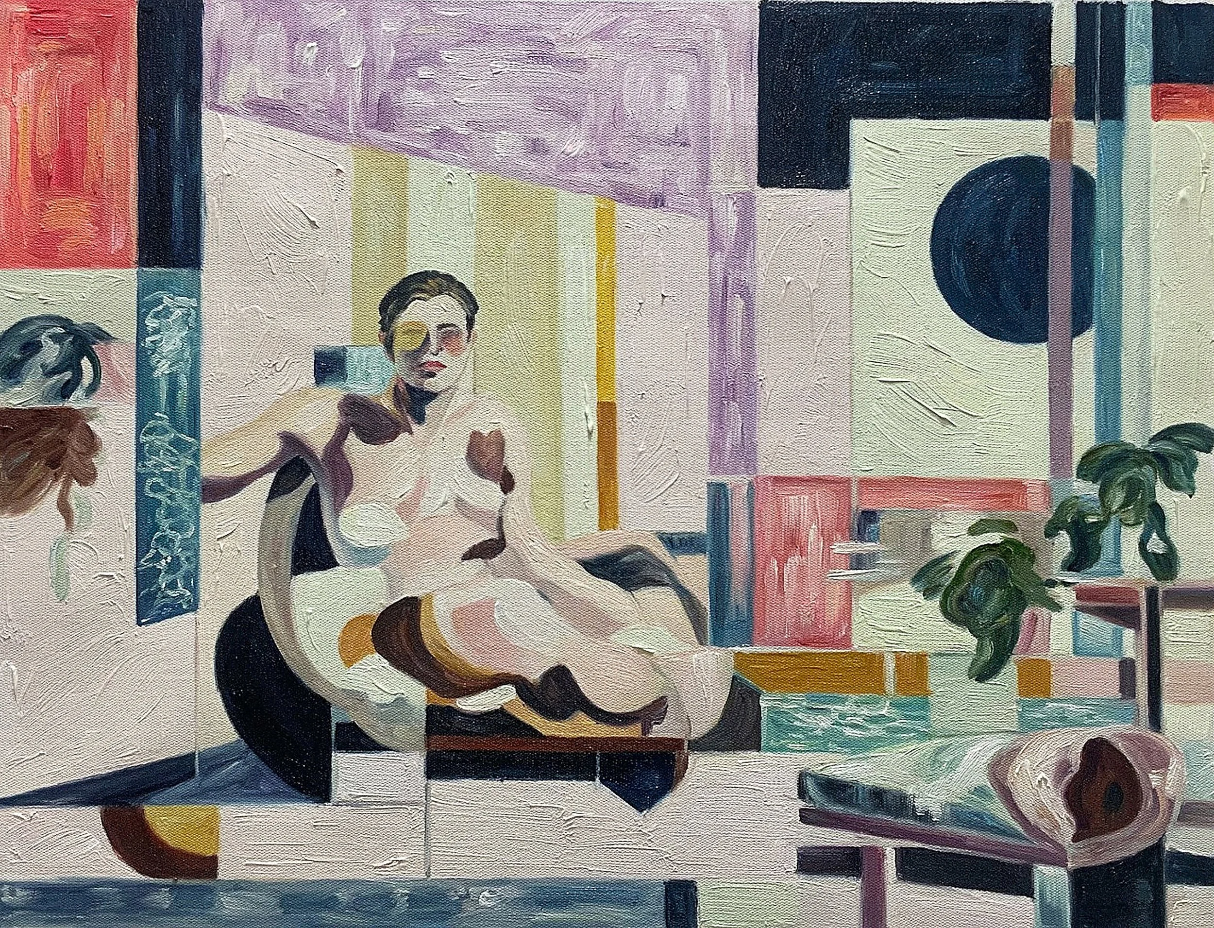 Untitled (Gazing)
Oil on Canvas
24 x 18 in. (60 x 45 cm)
2026