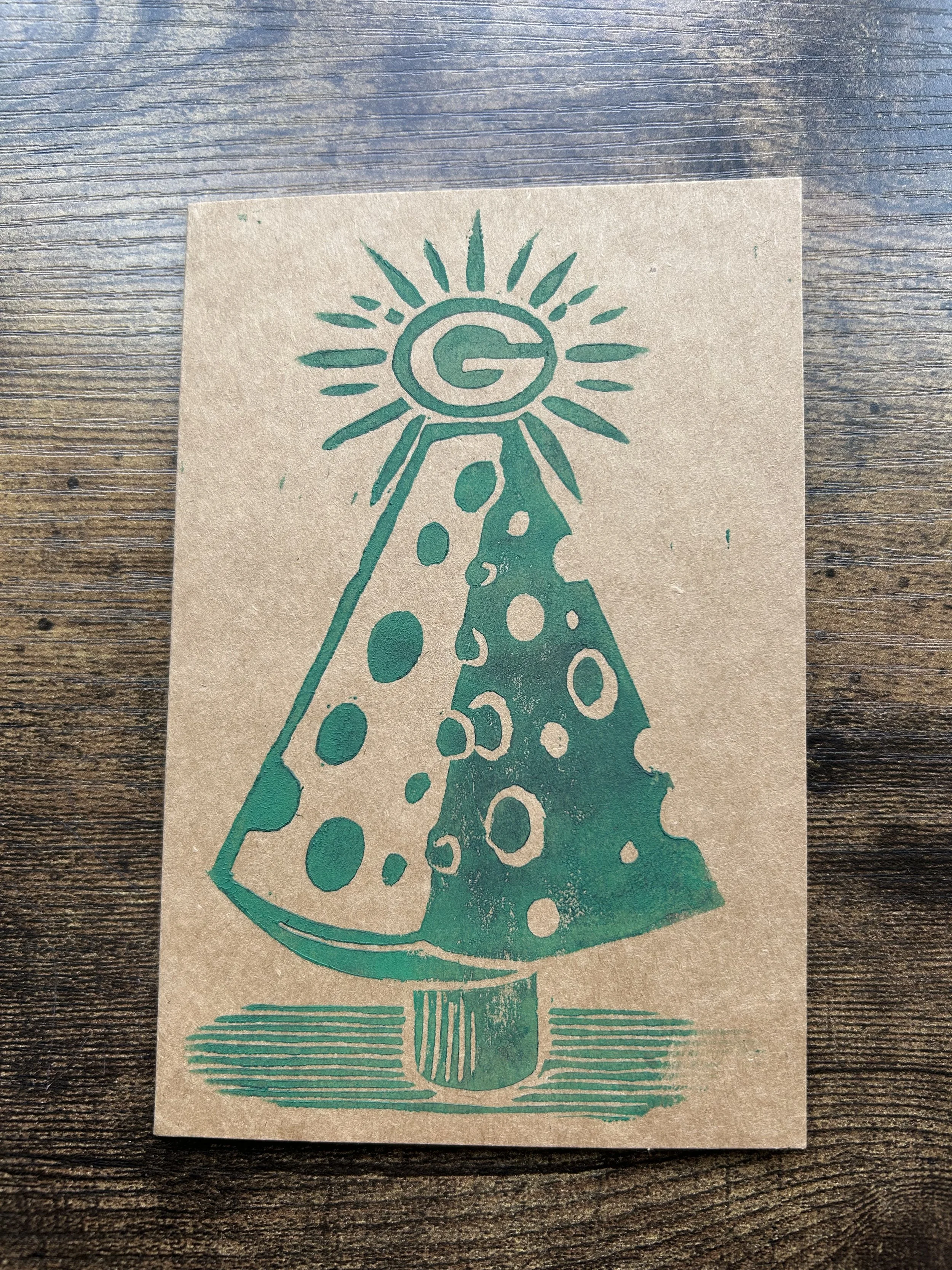 Cheesemas Greeting Card
