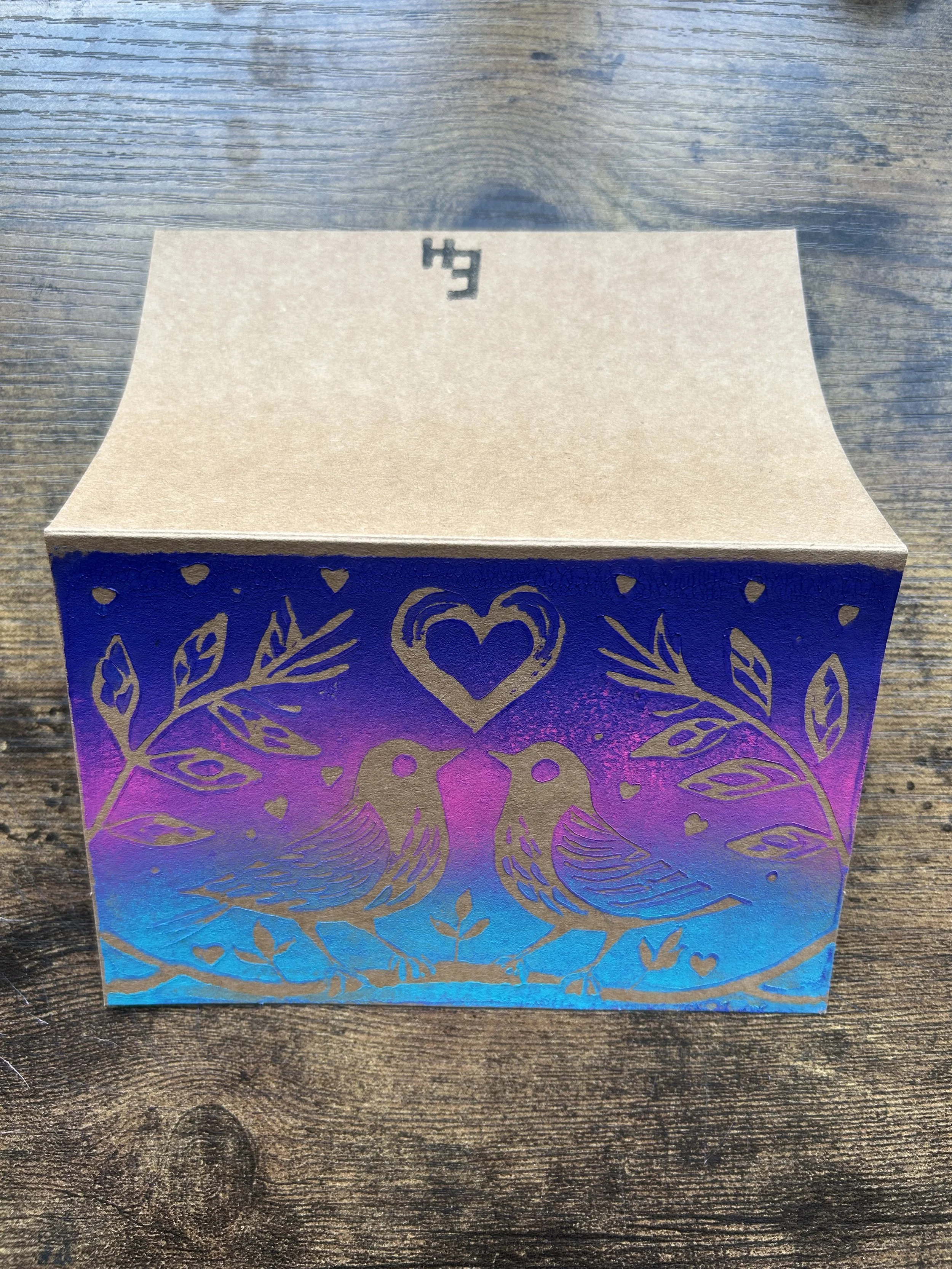 Lovebirds Greeting Card