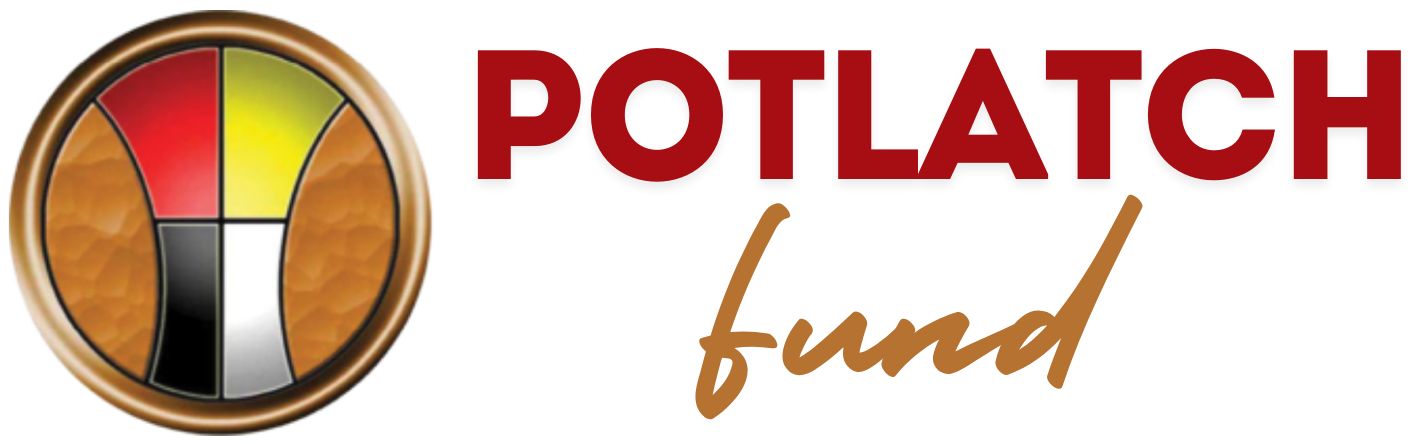 The logo for the Potlatch Fund.