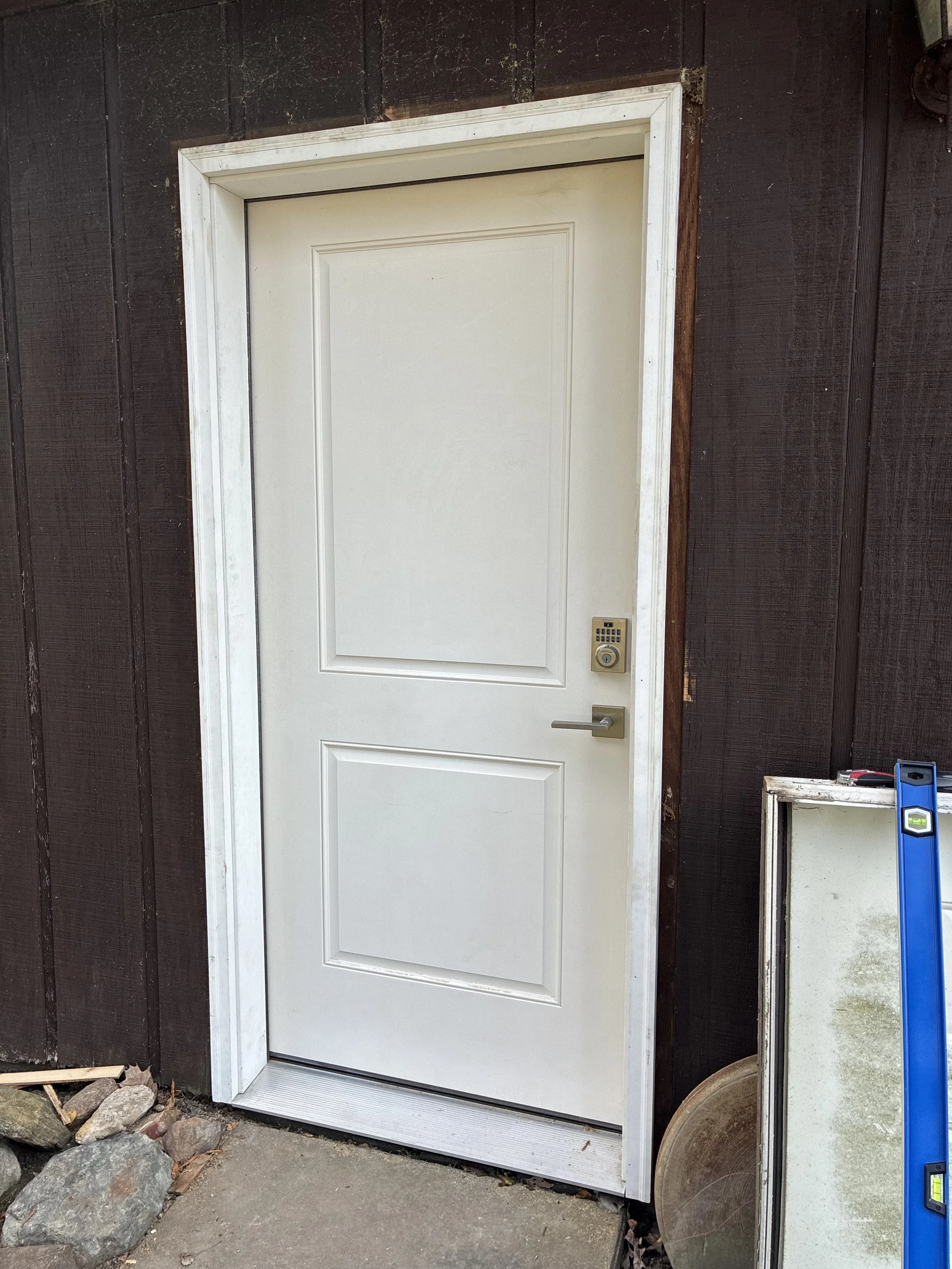 After: Exterior Door Install