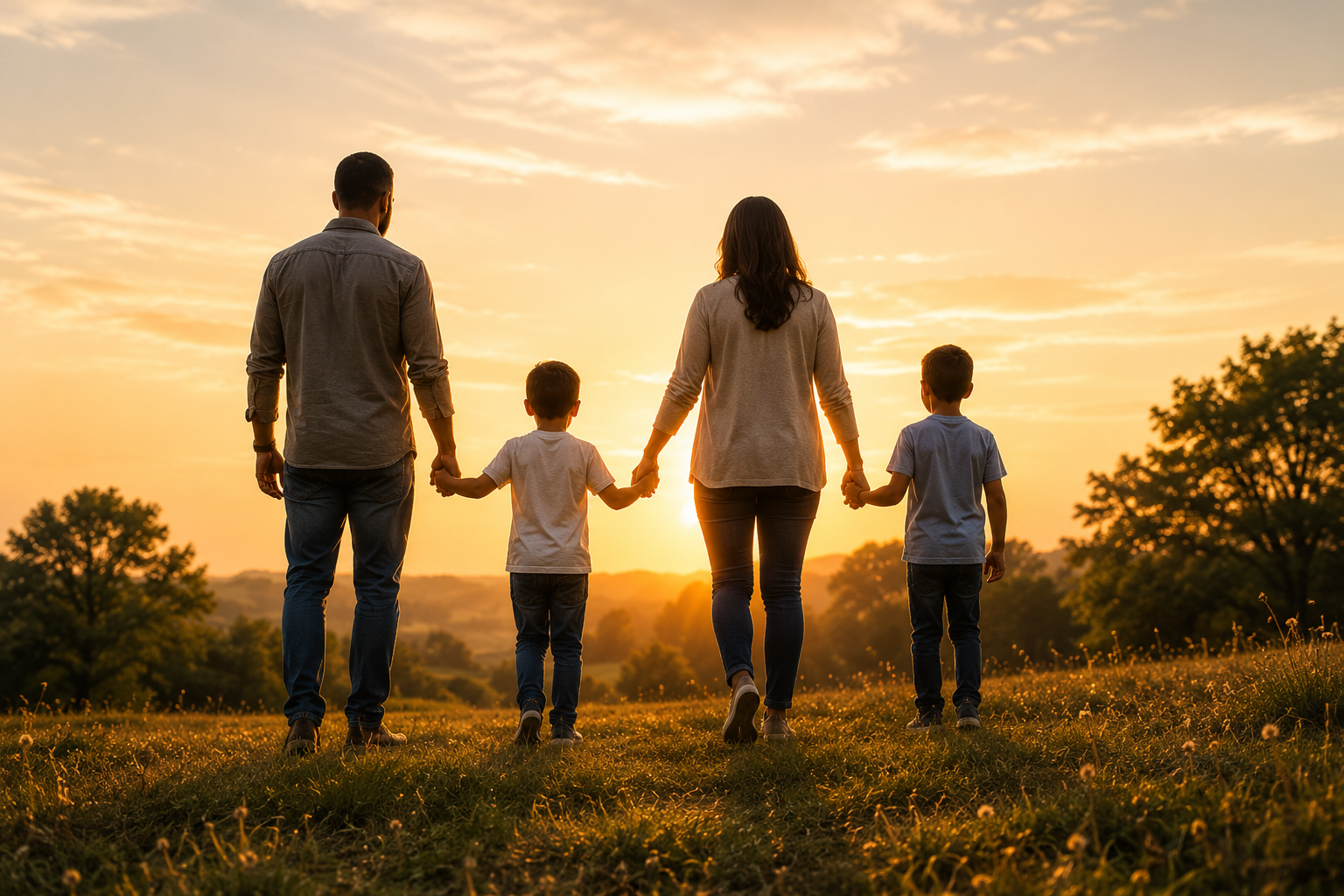Family exploring business growth, financial planning, and future opportunities to create long-term success.
