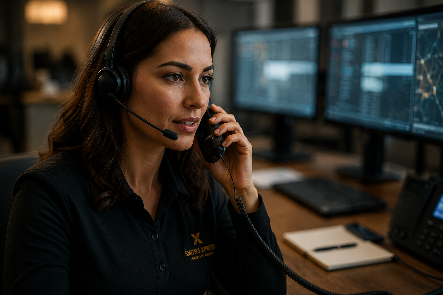 Dedicated logistics coordinator providing freight dispatch services, carrier communication, and shipment support for trucking operations.