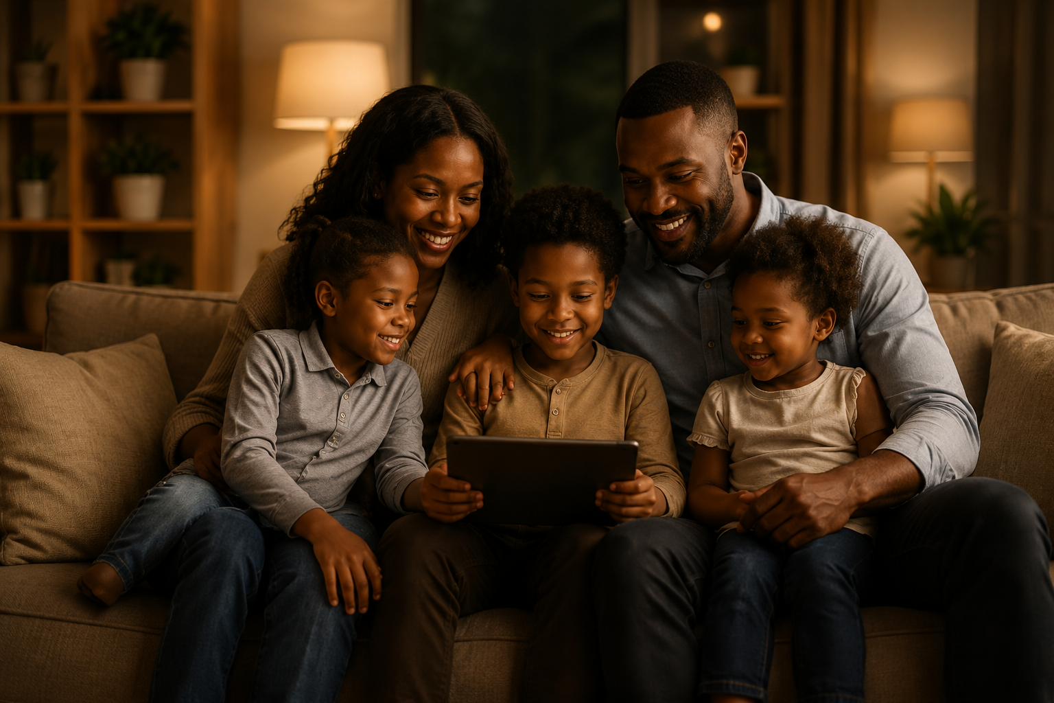 Family creating a brighter future together through financial stability, homeownership, and long-term wealth-building opportunities.