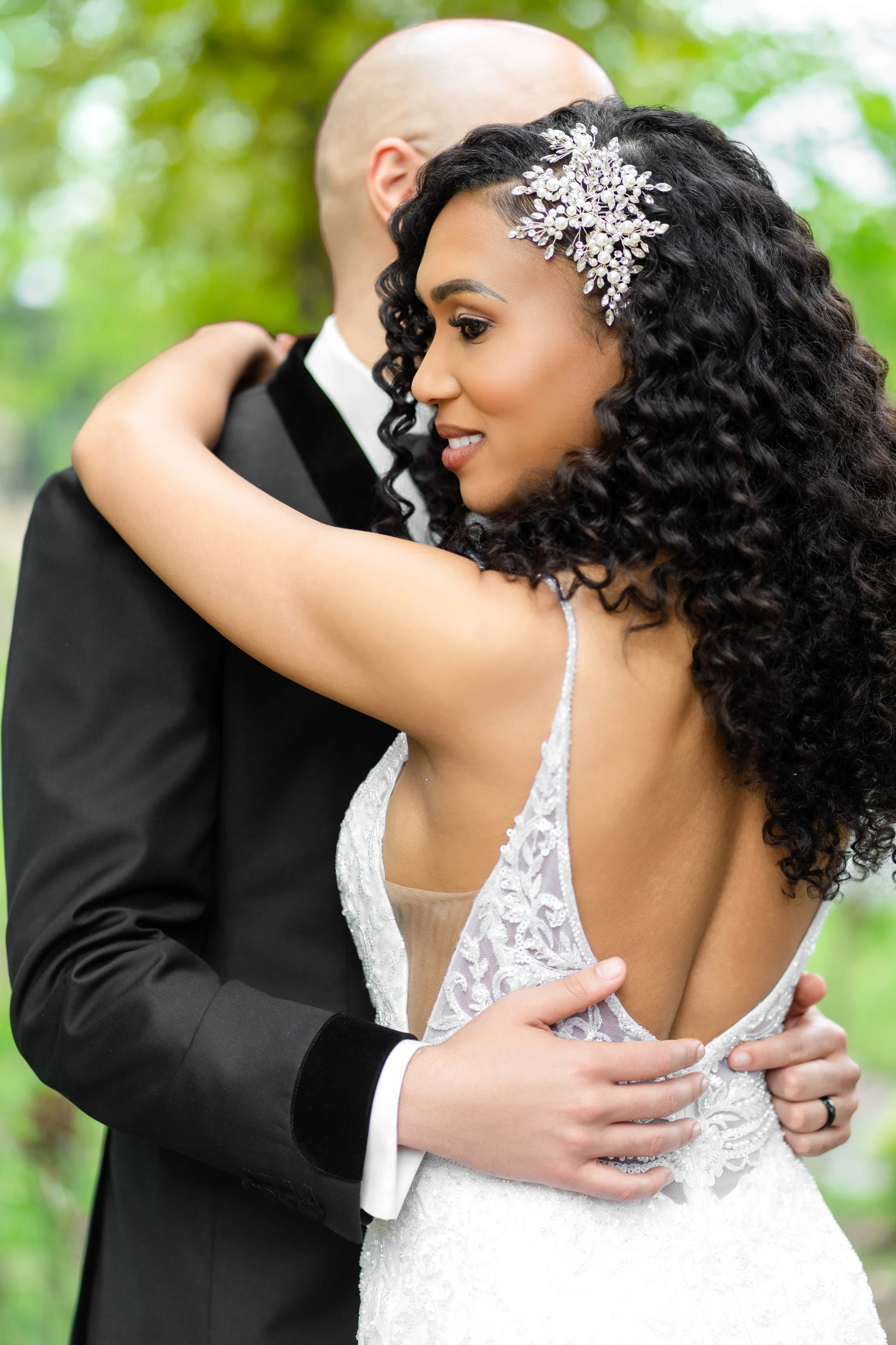 bride & groom bridal portrait cherry hill ballroom fourth photography wedding2.jpg