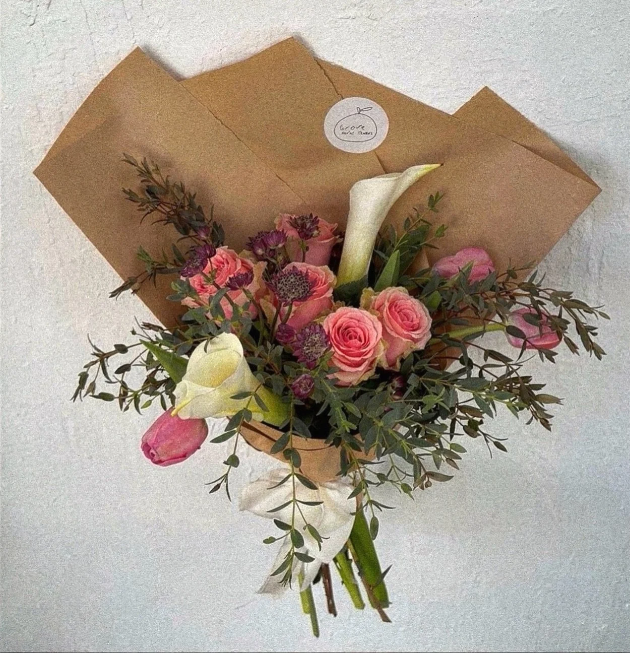 Mini Bouquet, Big Love. 🌸 Our Mother&rsquo;s Day small bouquet starts at $60 &mdash; hand-tied, wrapped with care, pickup in Edgewater. DM to order or use the link in the bio.