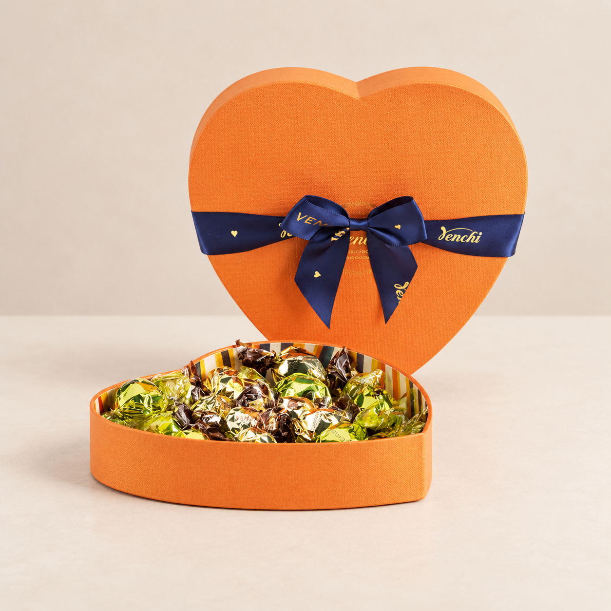 The Murrine Heart - Italian Chocolate Box