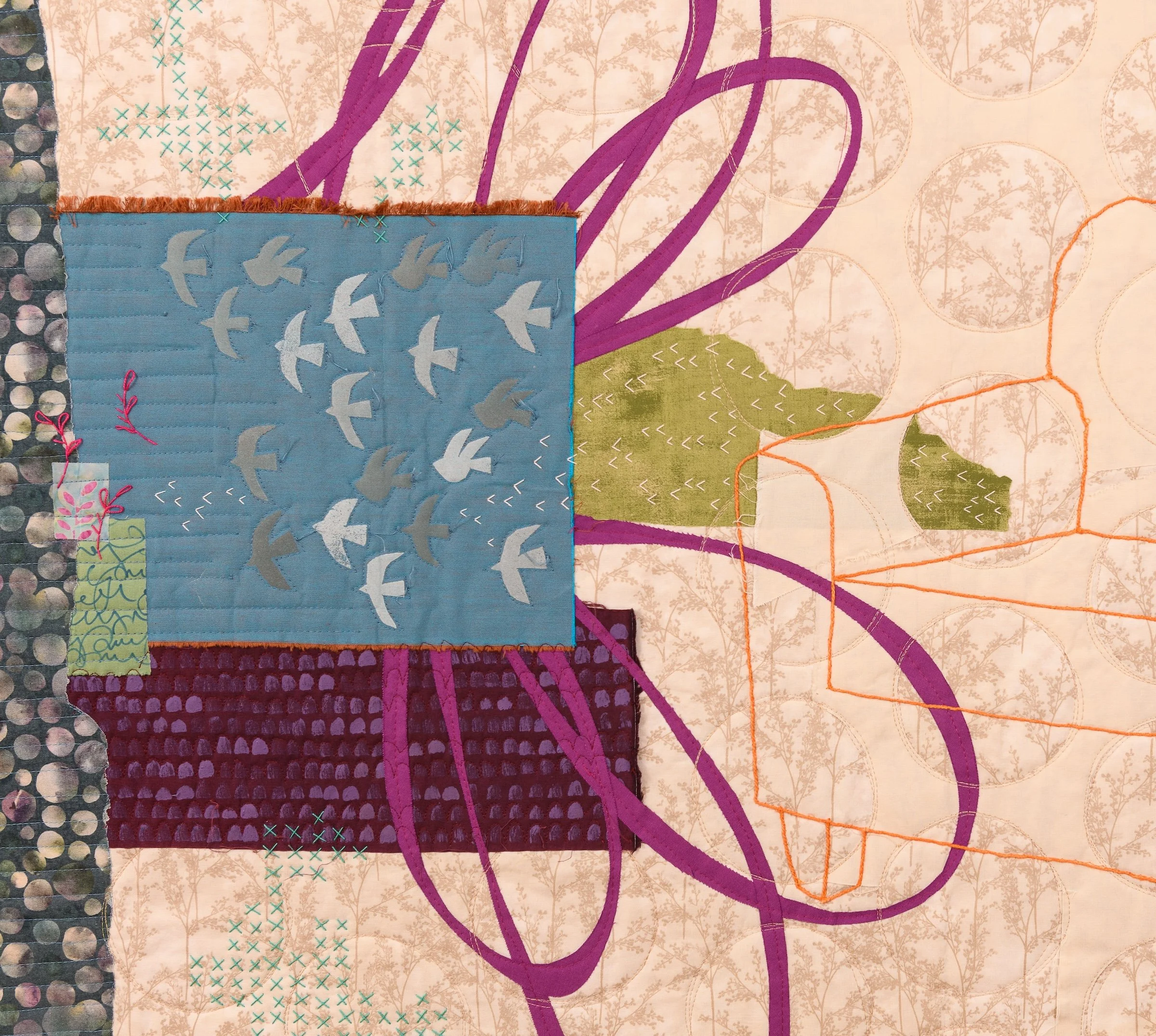 2024 Art Quilt Collages