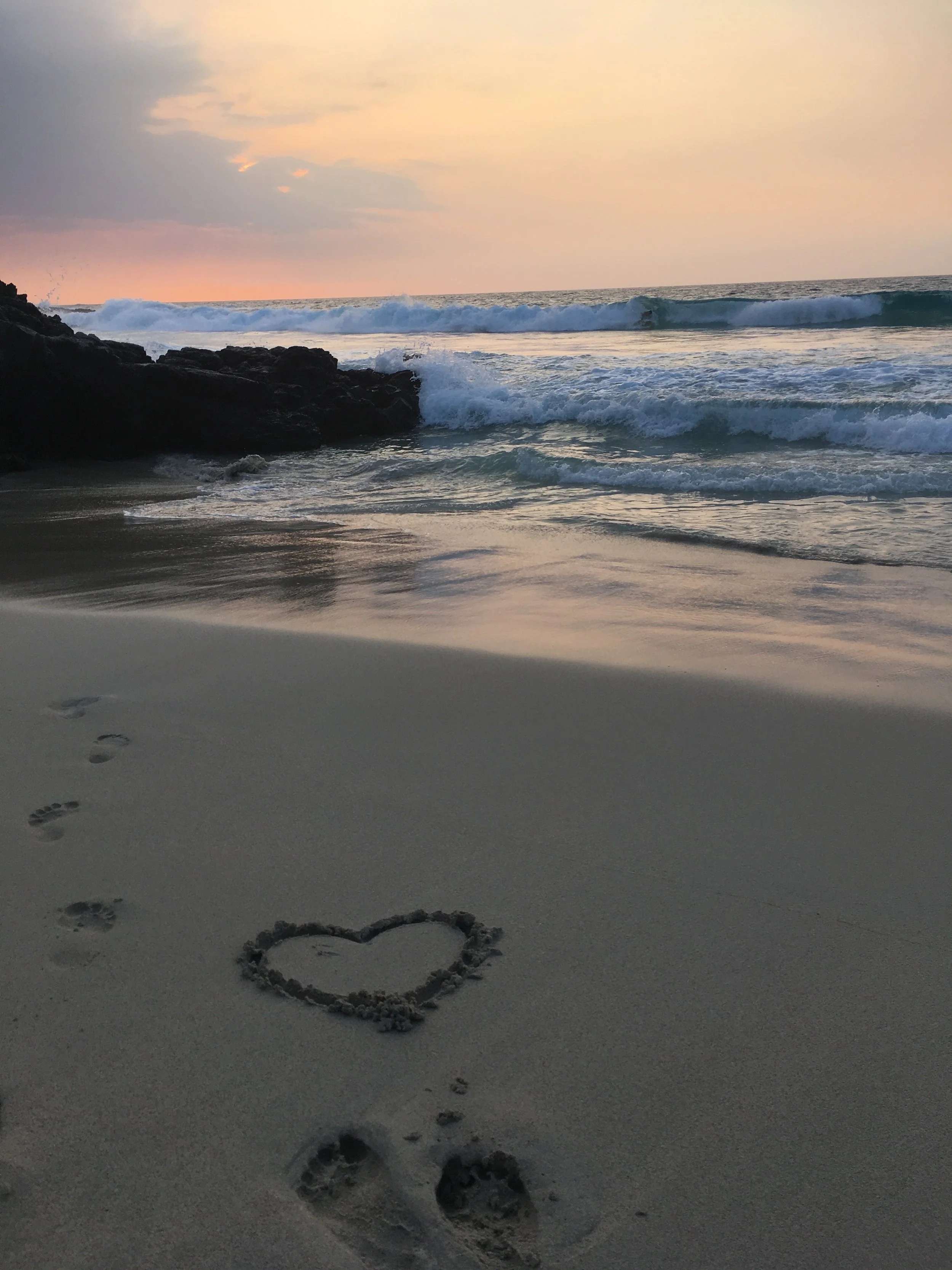 That end of a special day on the Big Island of Hawaii.