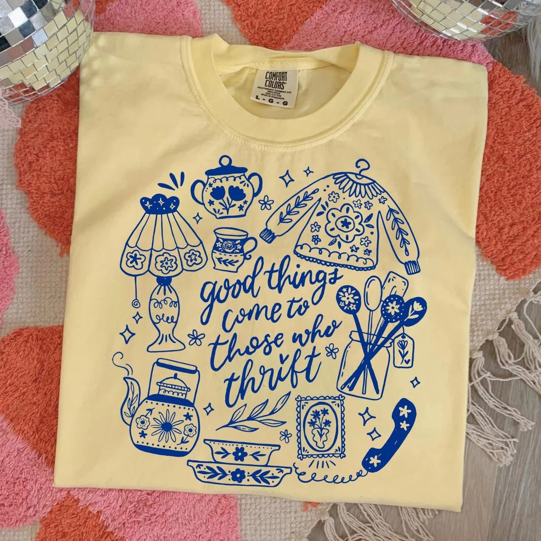 Good things come to those who thrift tee
