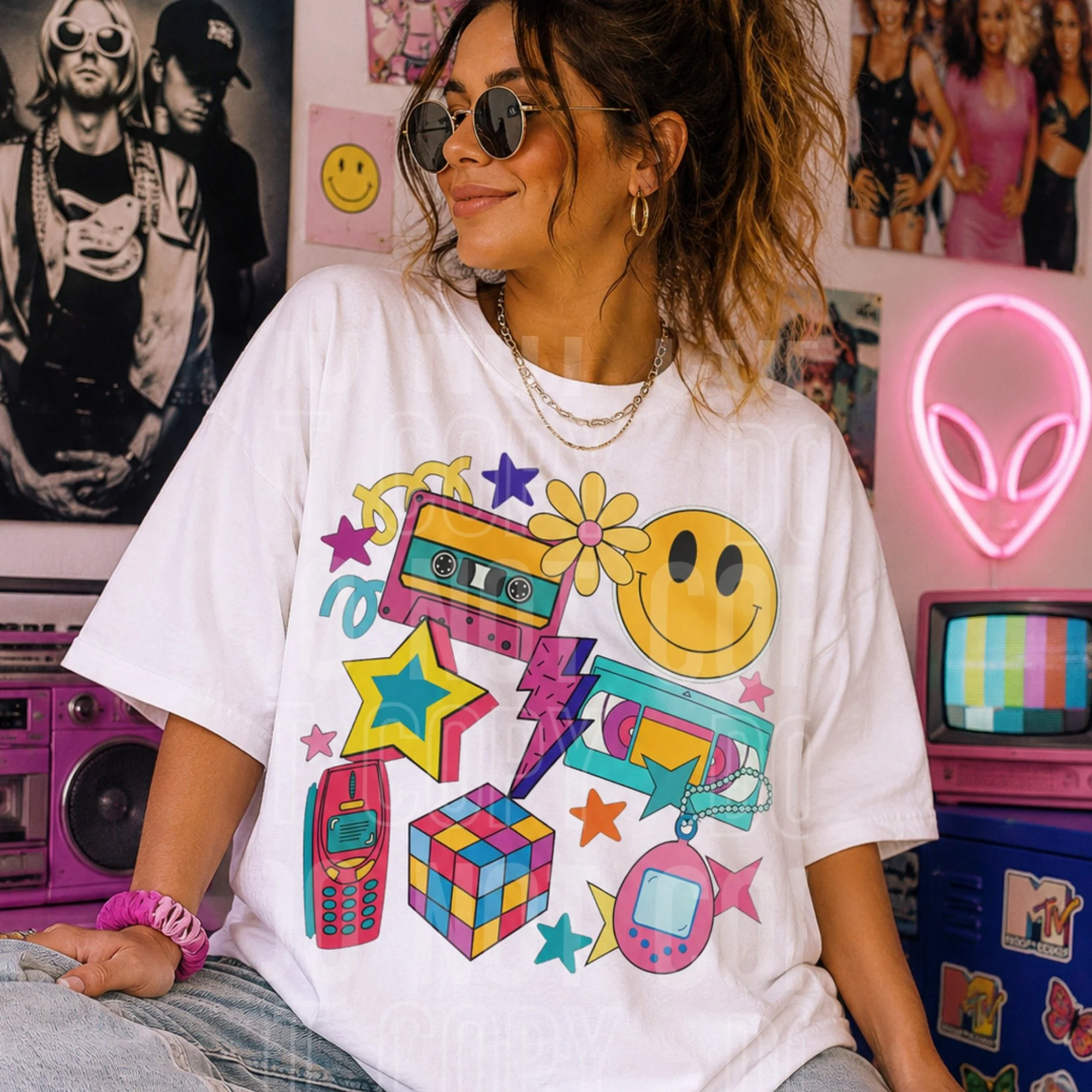 Retro Girly Tee