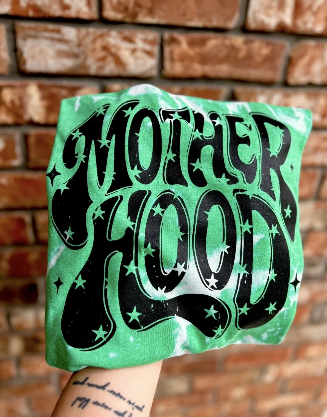 Motherhood Bleached Tee