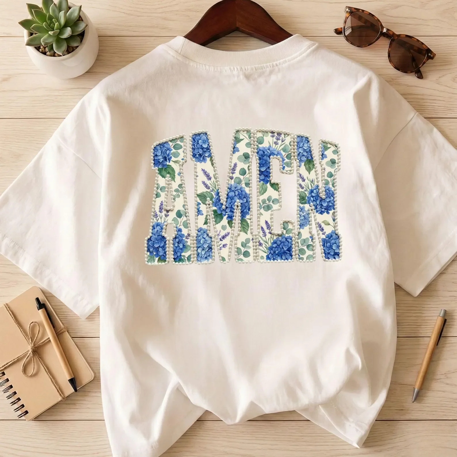 Amen Blue Florals