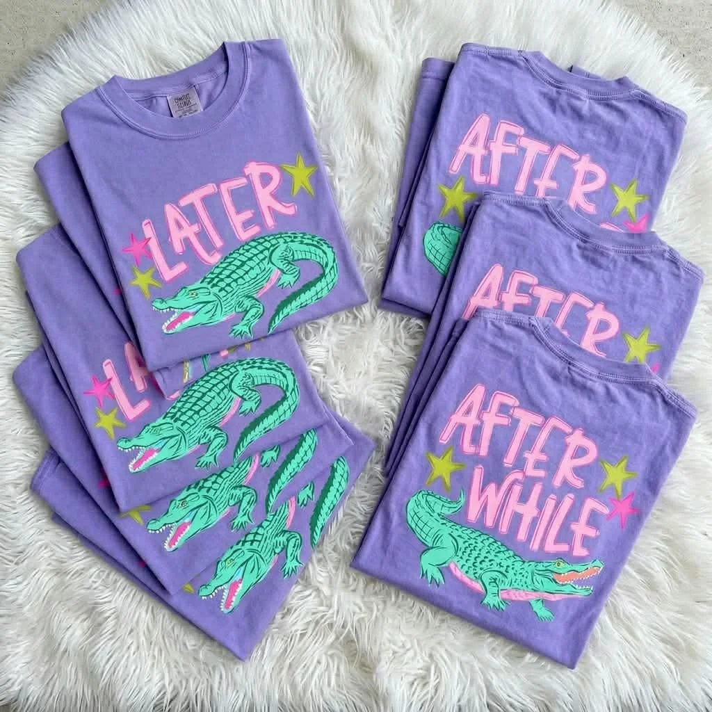 Later Gator FRONT & BACK Tee