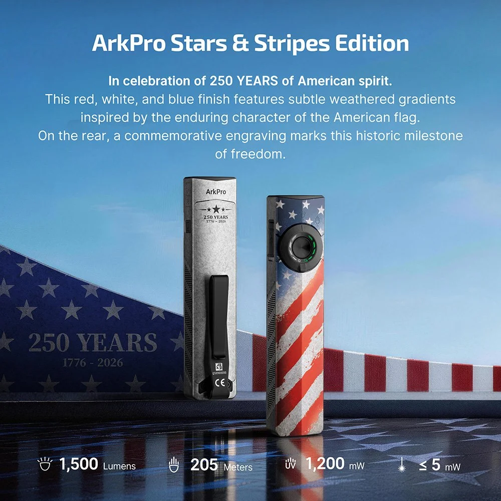 Olight Ark Pro Stars and Stripes