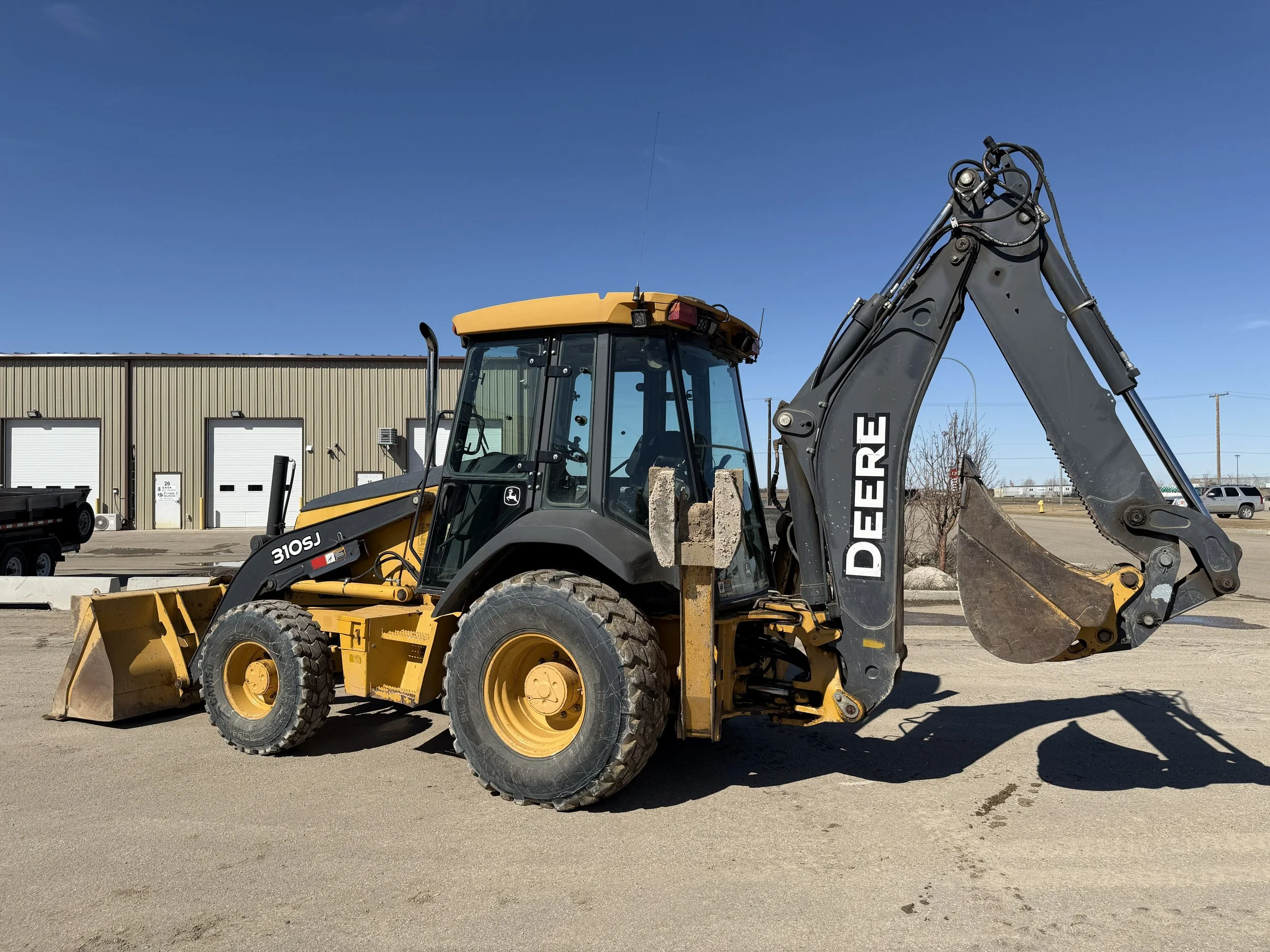 2011 John Deere SJ Loader Backhoe