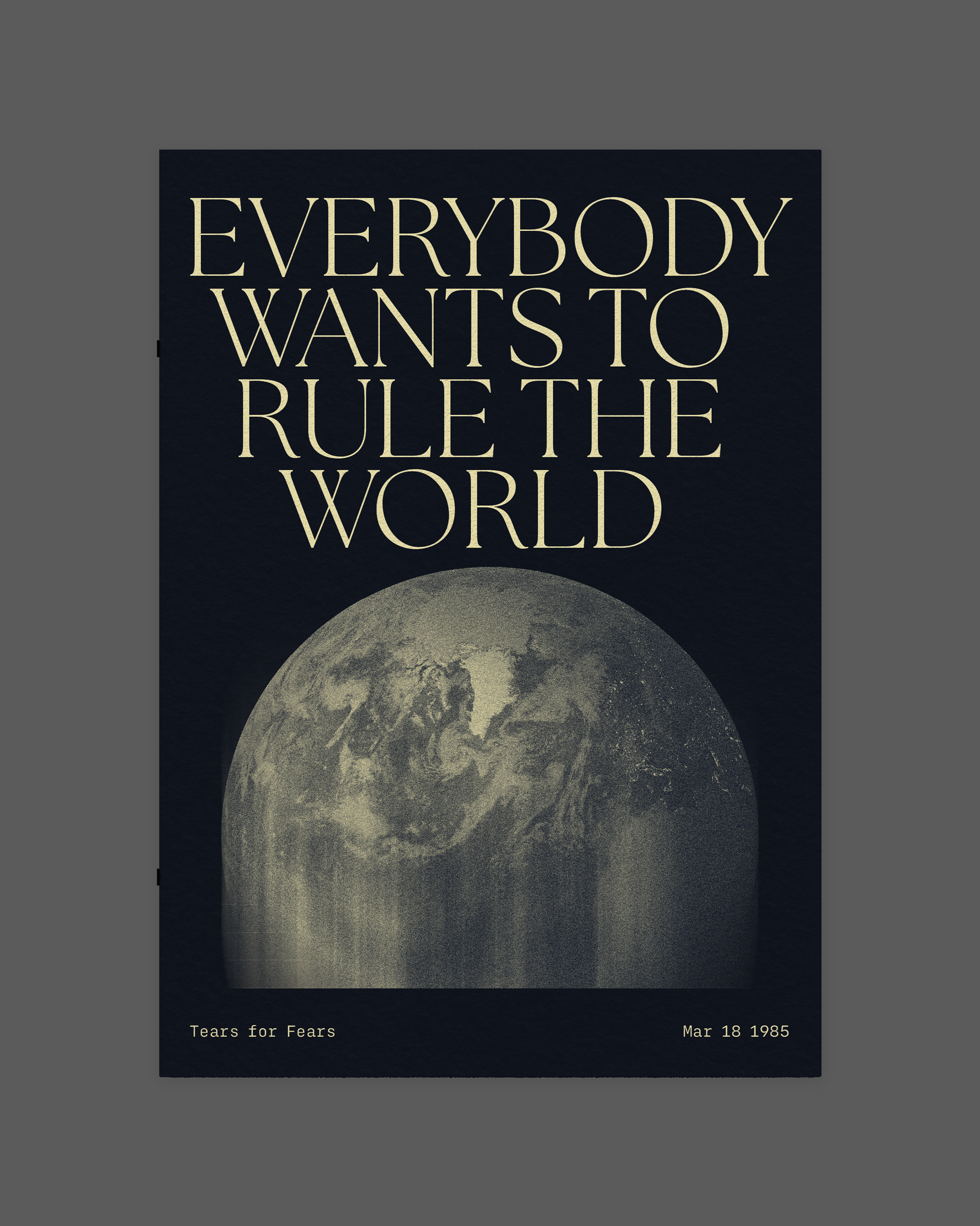 Everybody Wants to Rule The World