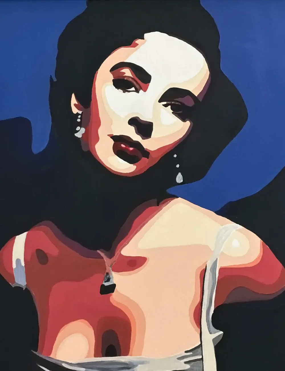 Elizabeth Taylor print, Natalie Maxted