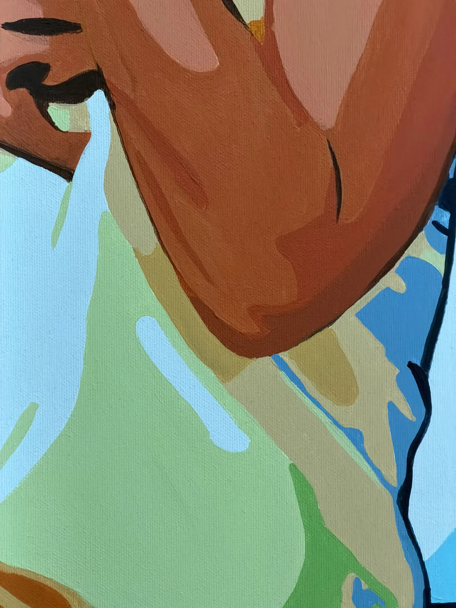 Marilyn Monroe detail — Natalie Maxted