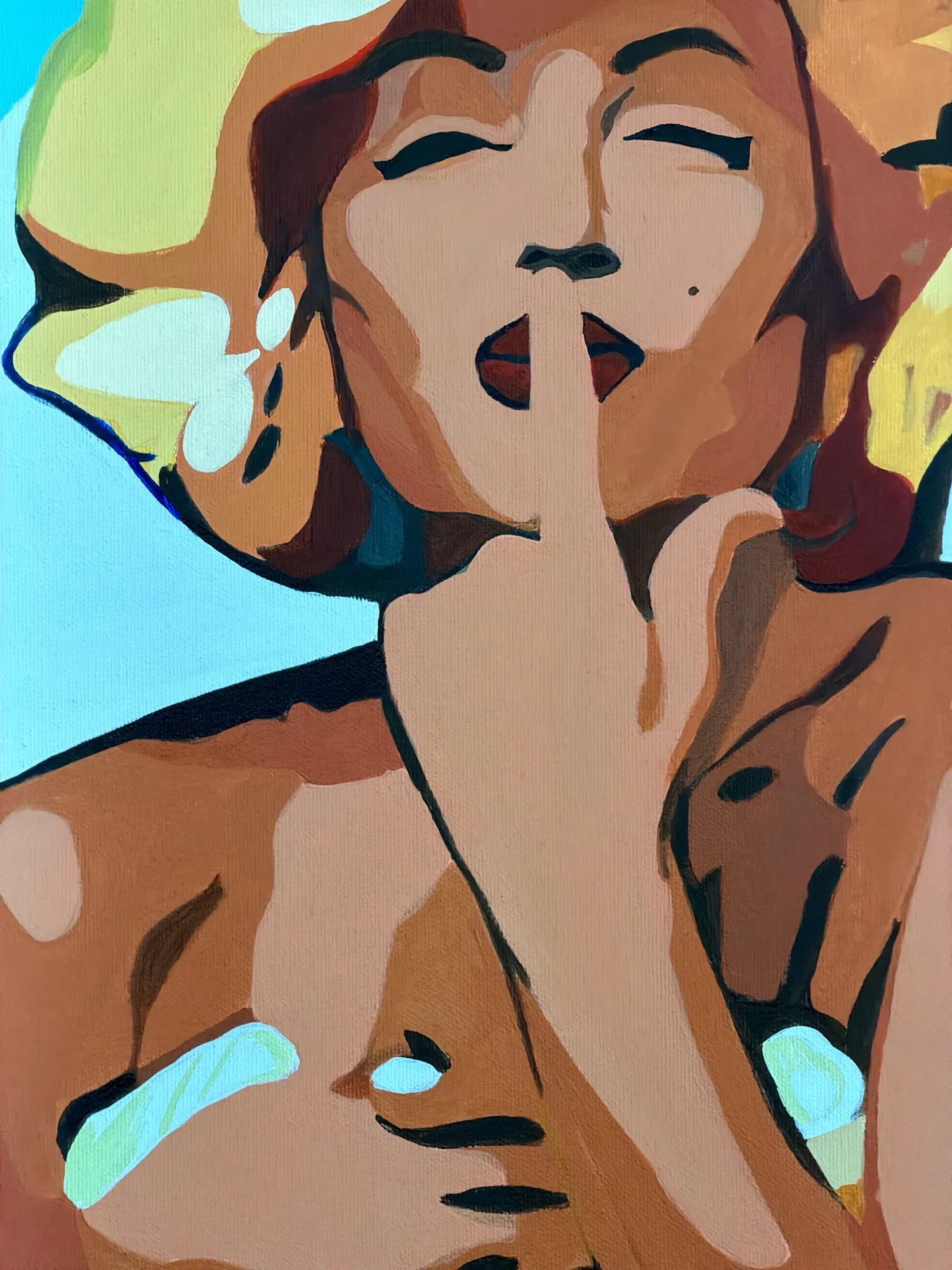 Marilyn Monroe detail — Natalie Maxted